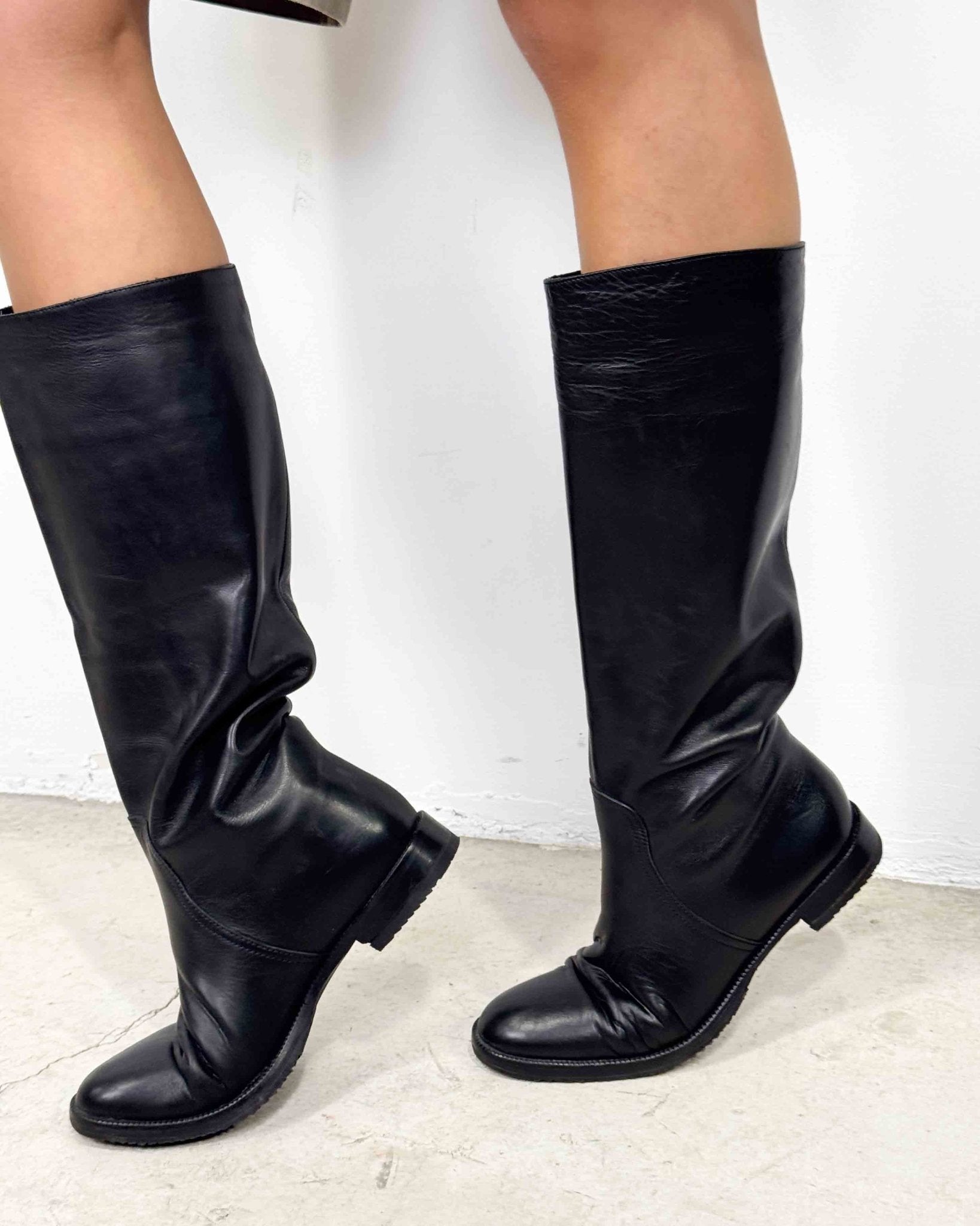 The Benedetta boots - rig vert