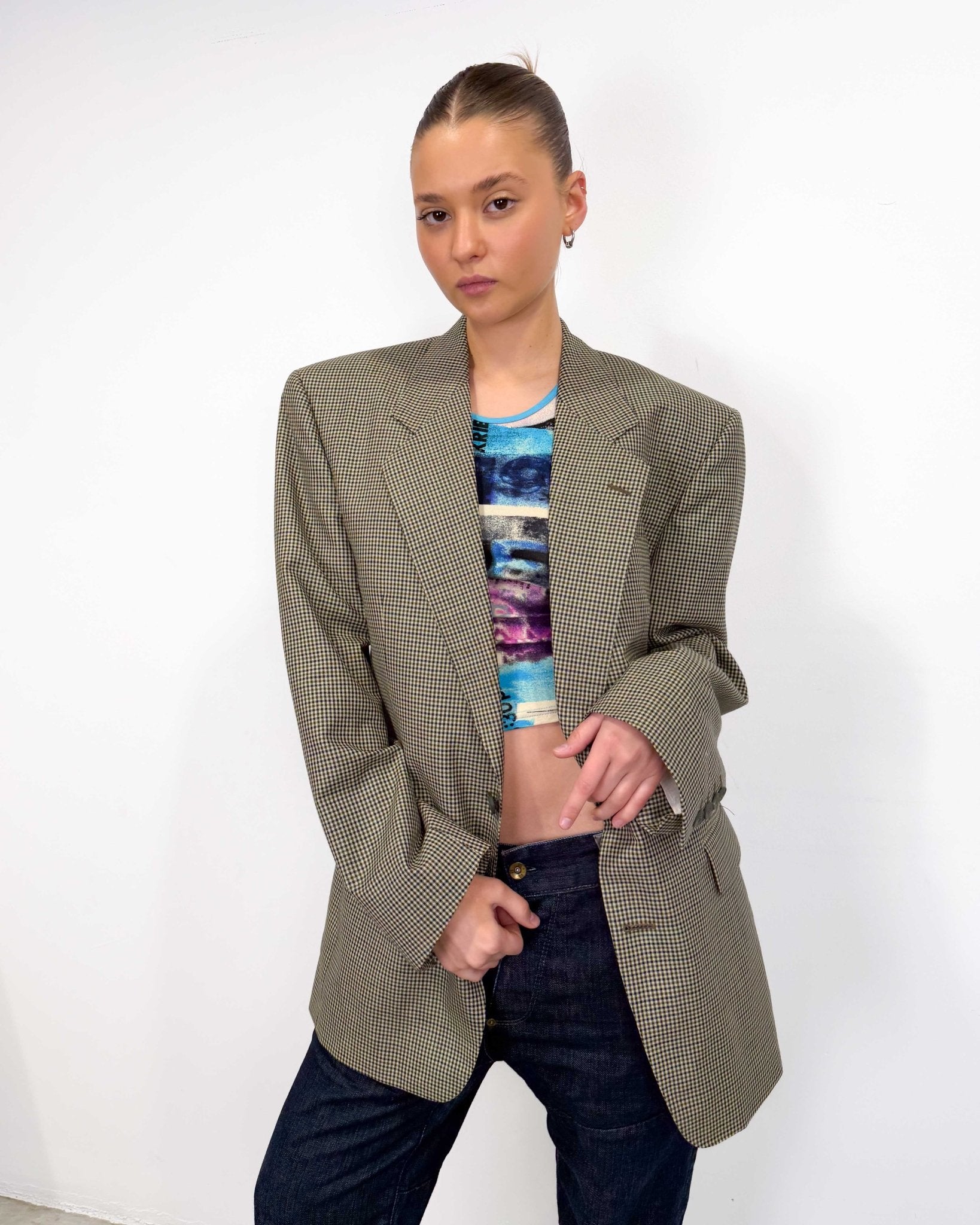 The Benedikte blazer by Burberry - rig vert