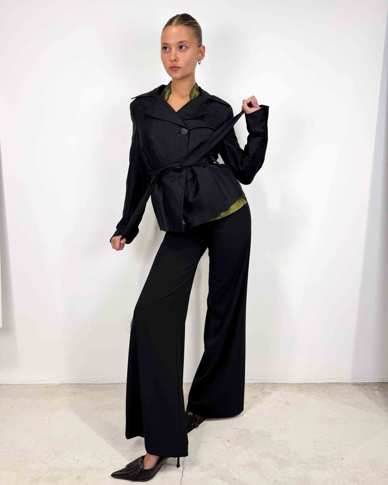 The Blanque pants - rig vert