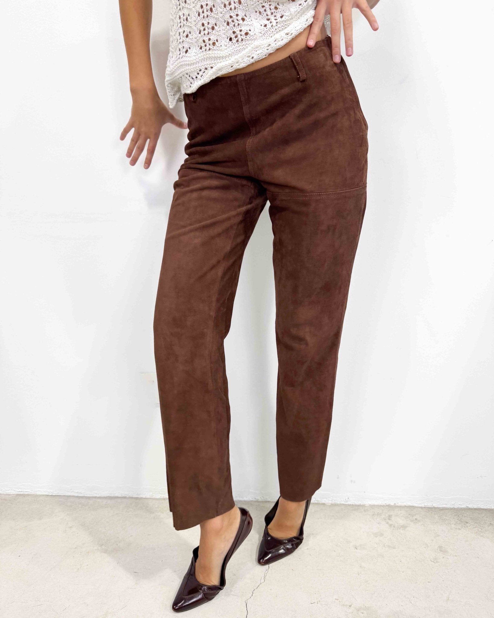 The Camila pants - rig vert