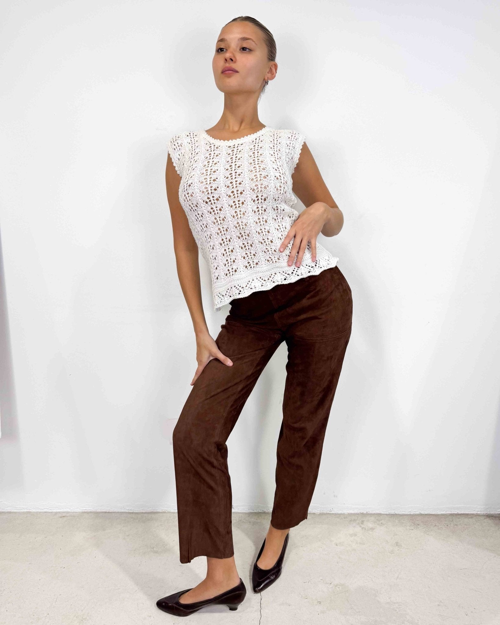 The Camila pants - rig vert