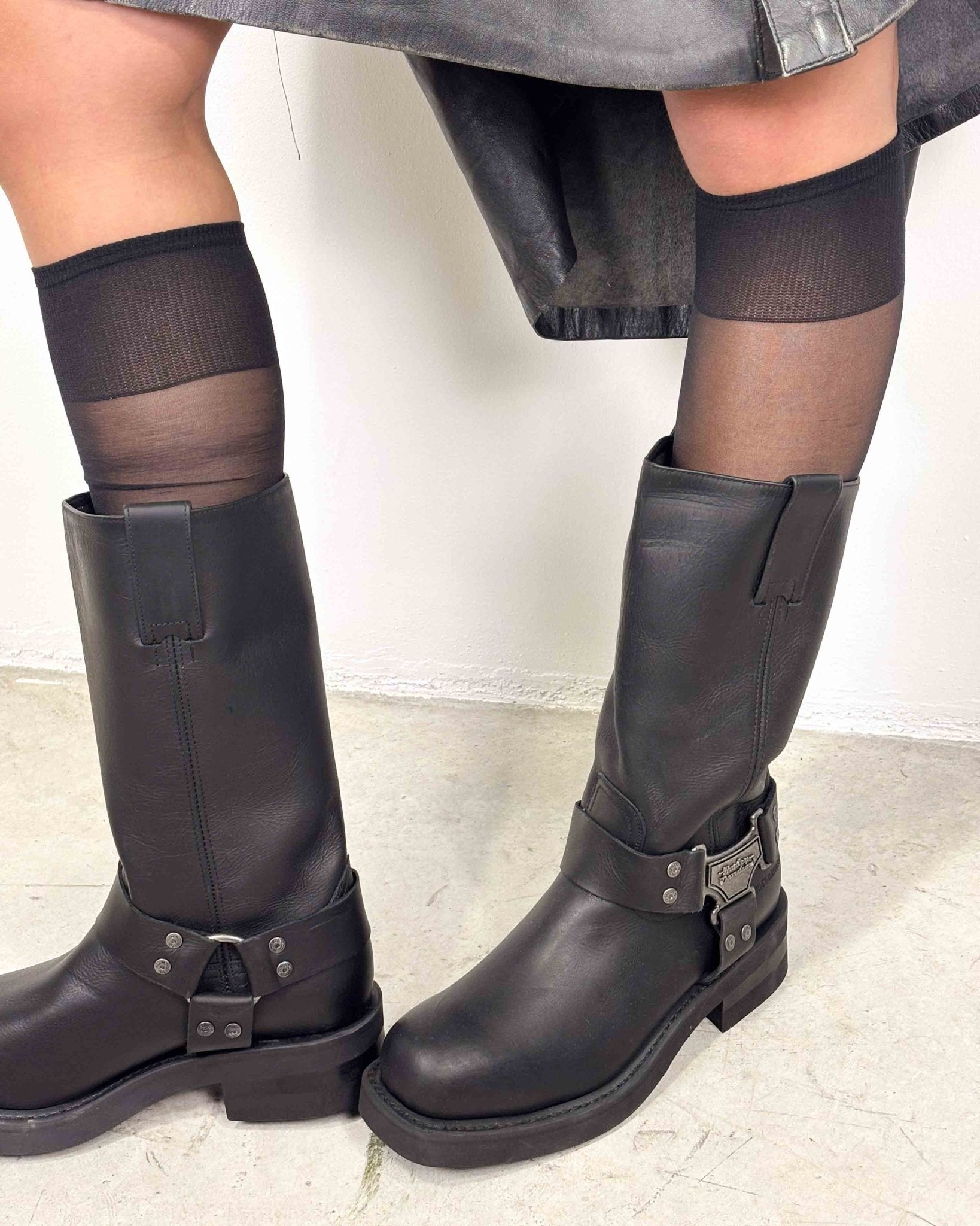 The Carla leather boots by Harley - Davidson - rig vert