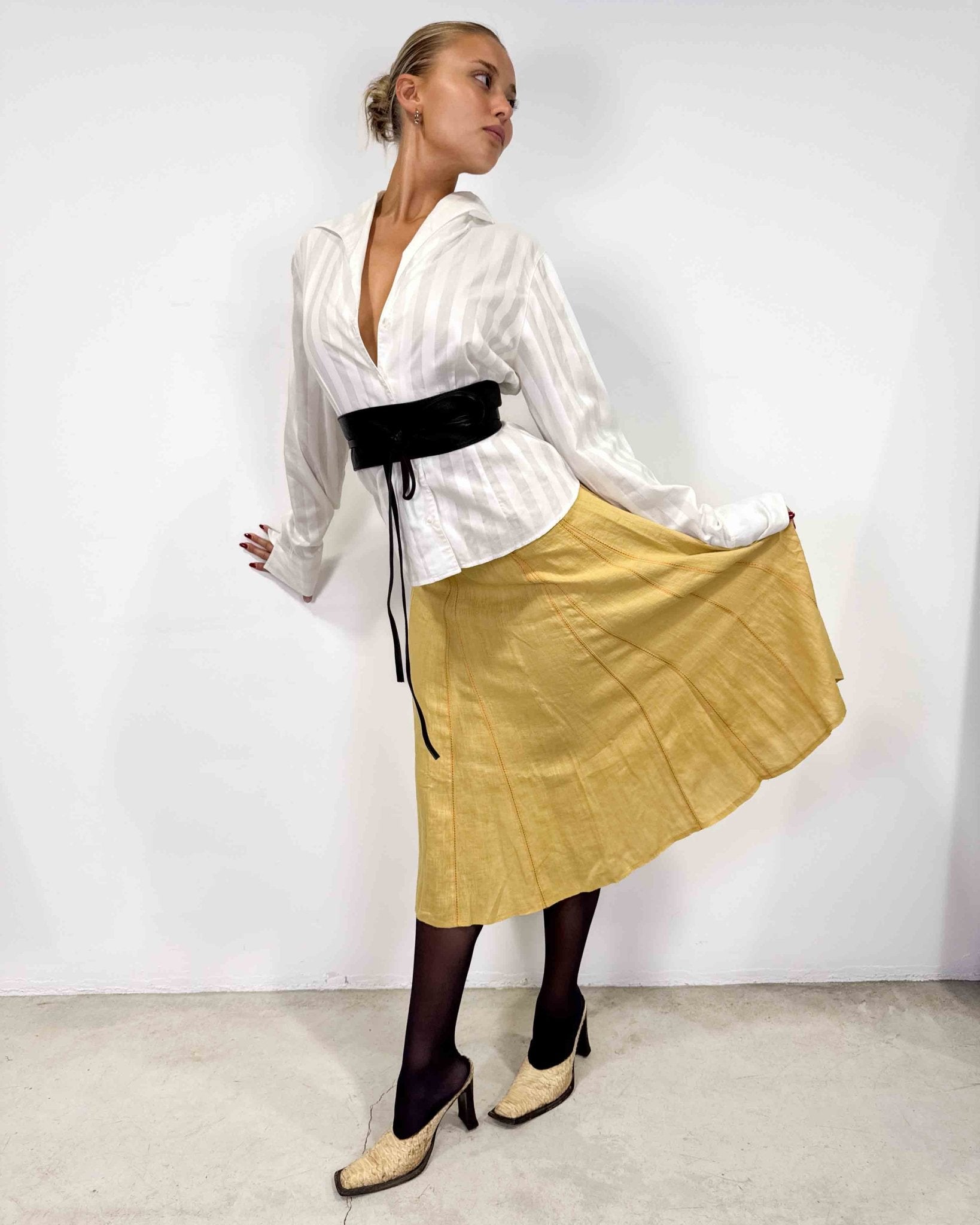 The Carla skirt - rig vert