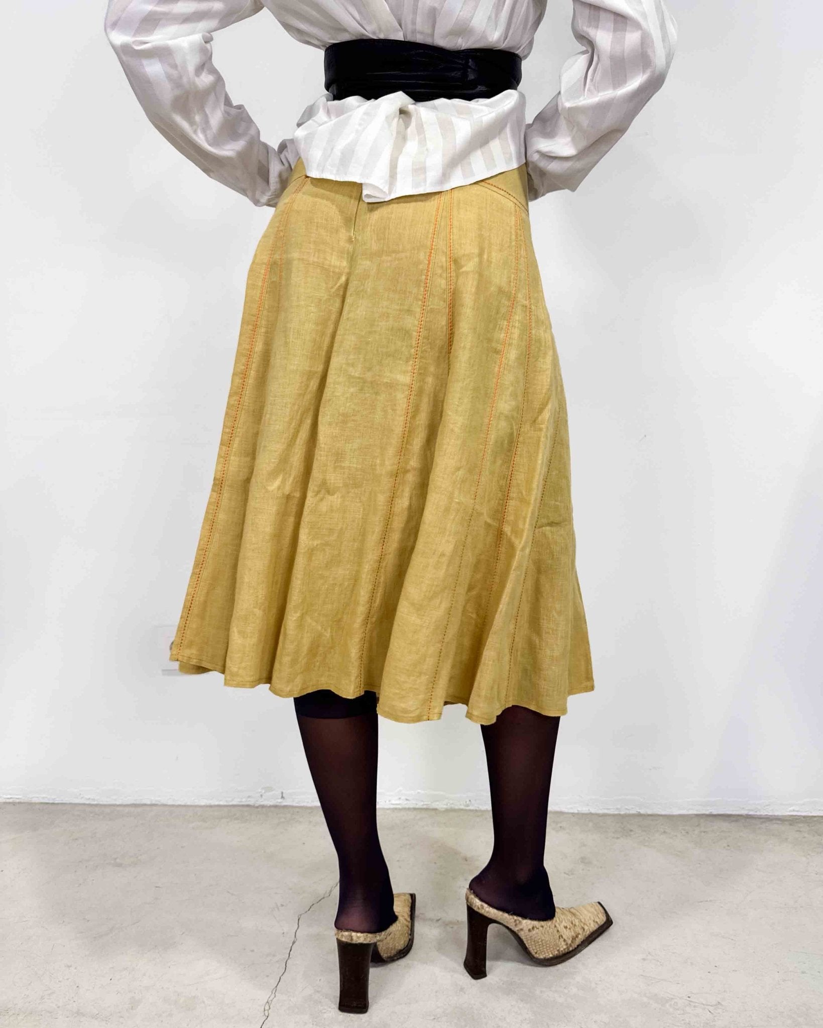 The Carla skirt - rig vert