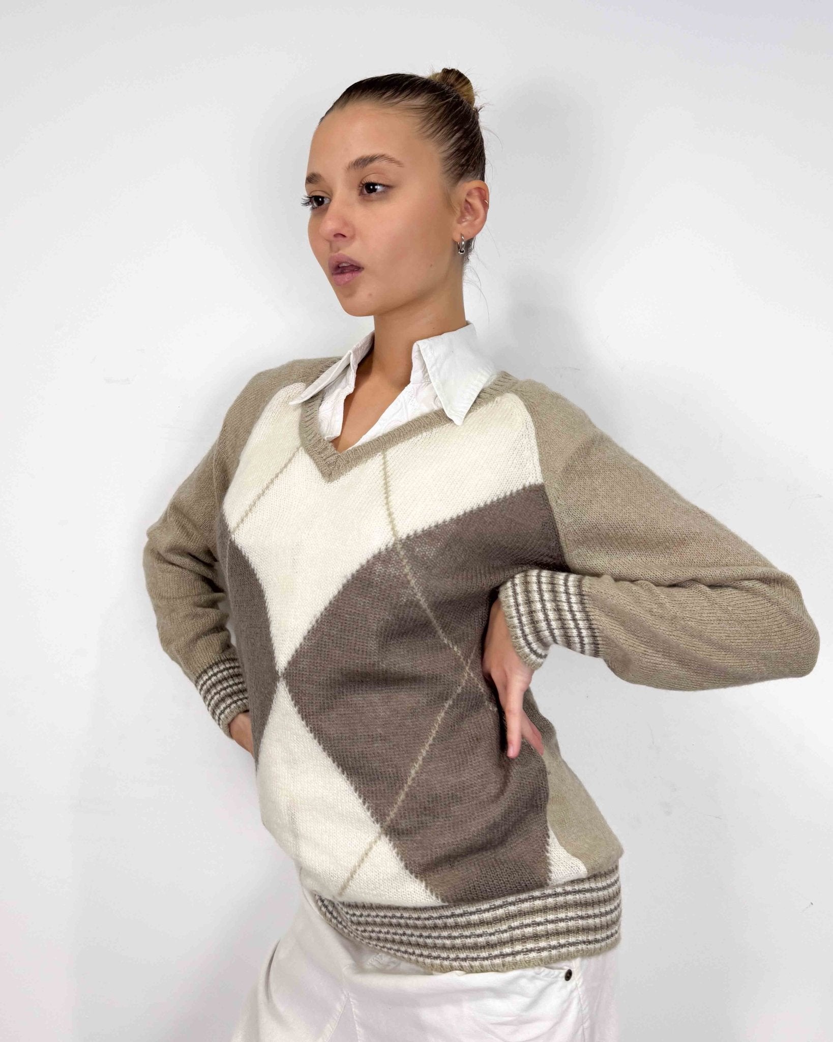 The Carla sweater - rig vert