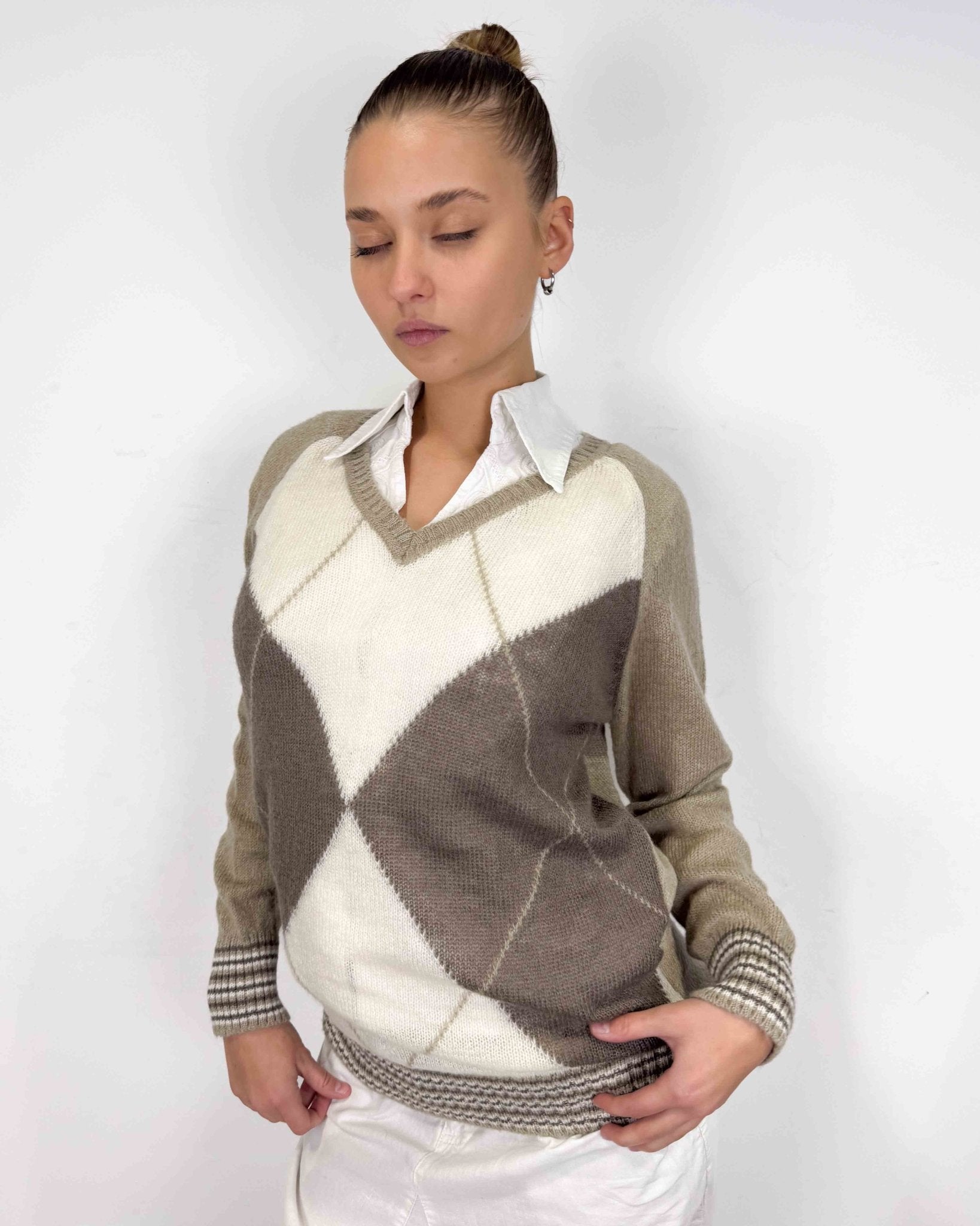 The Carla sweater - rig vert