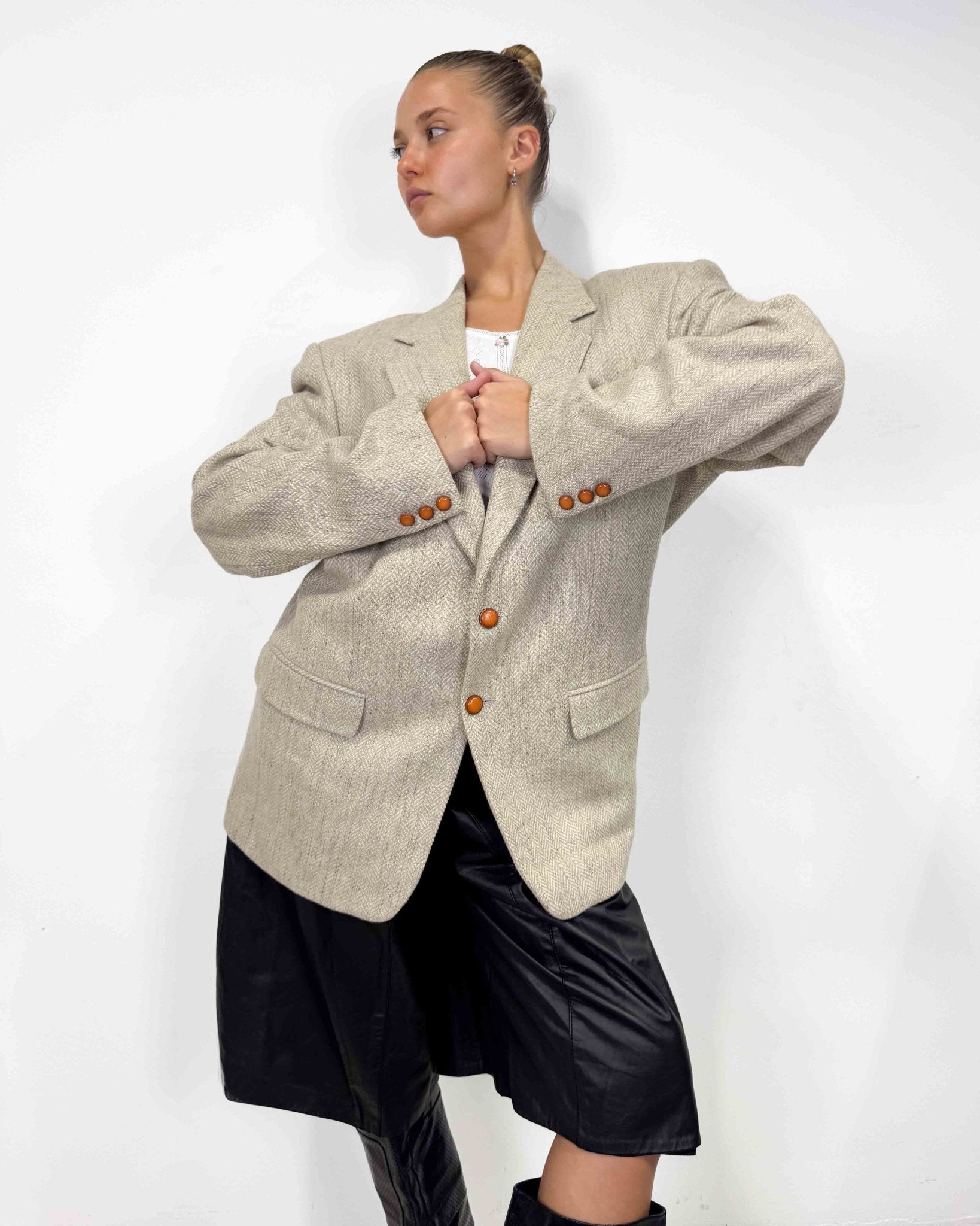 The Carrie blazer - rig vert