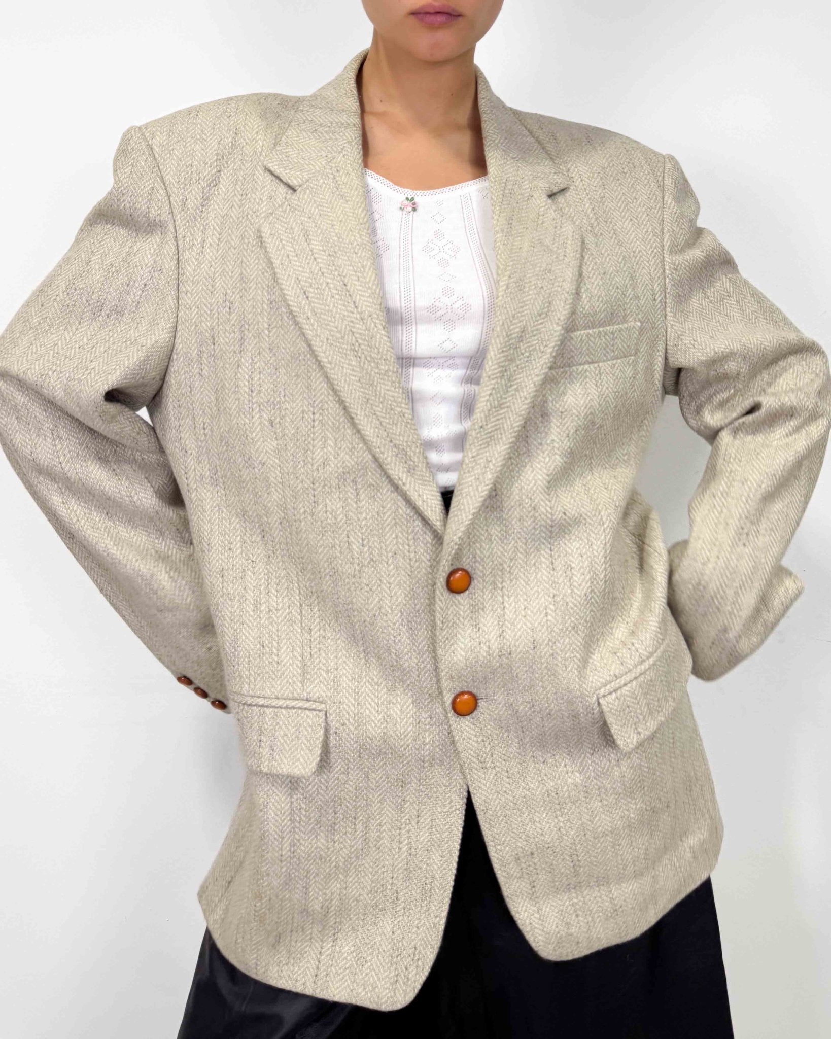 The Carrie blazer - rig vert