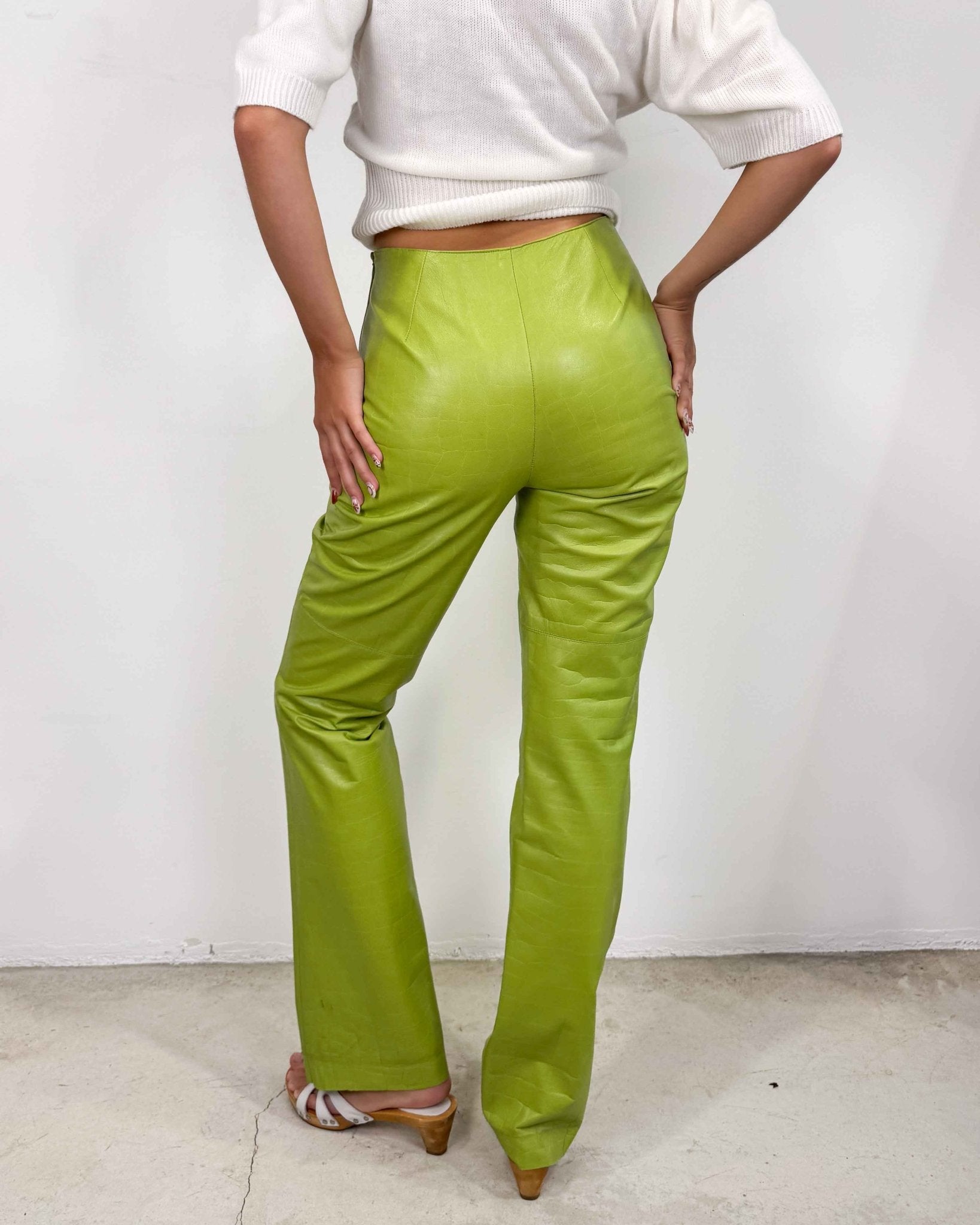 The Casilda pants - rig vert