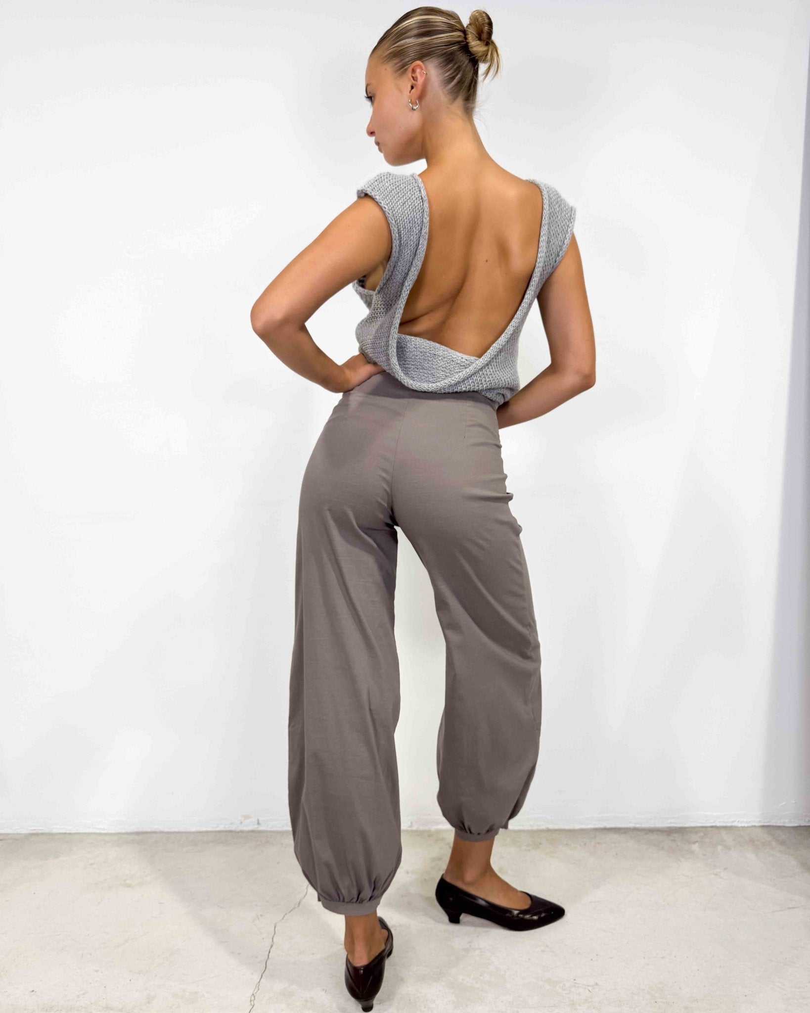 The Caterina pants - rig vert
