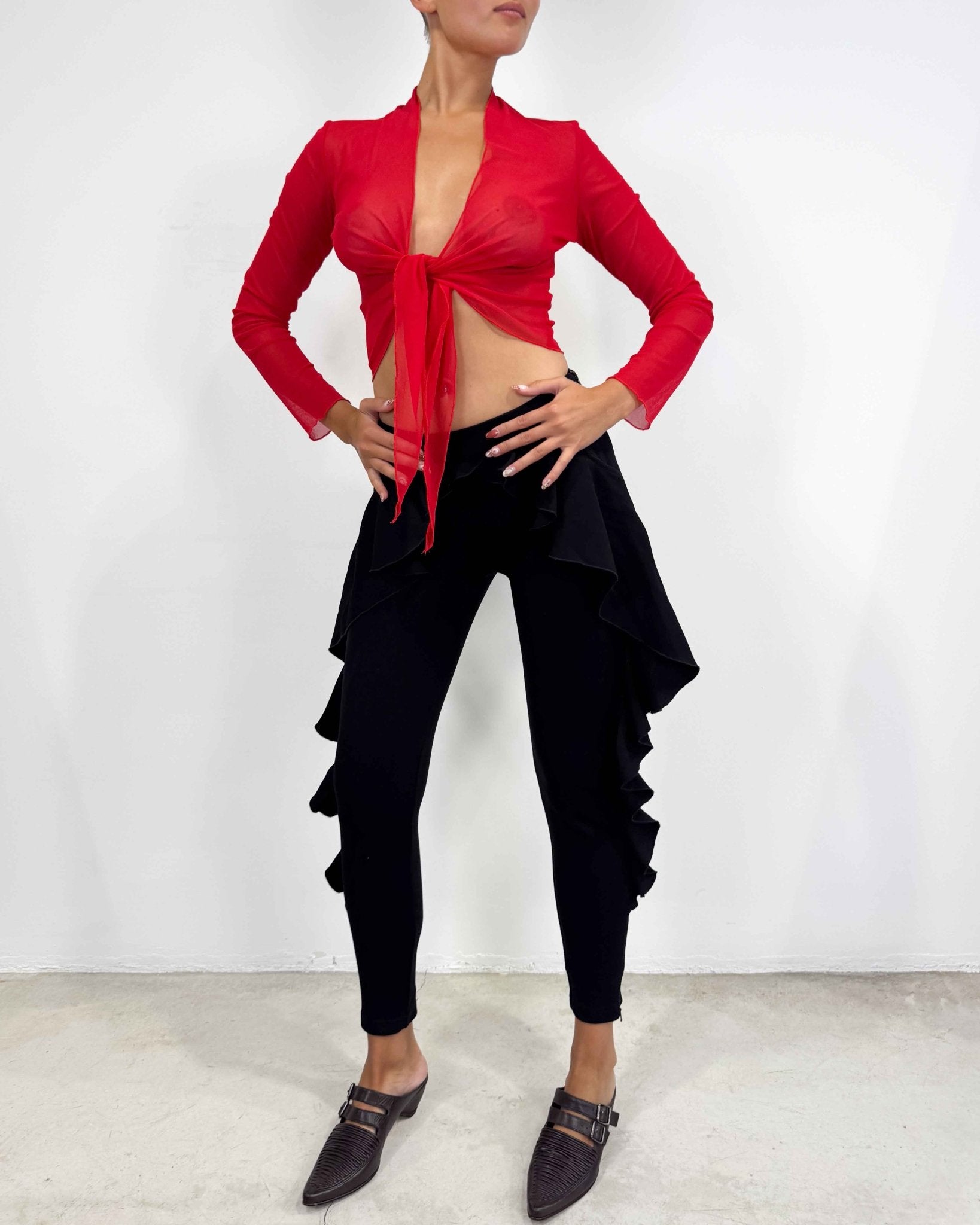 The Claire pants - rig vert