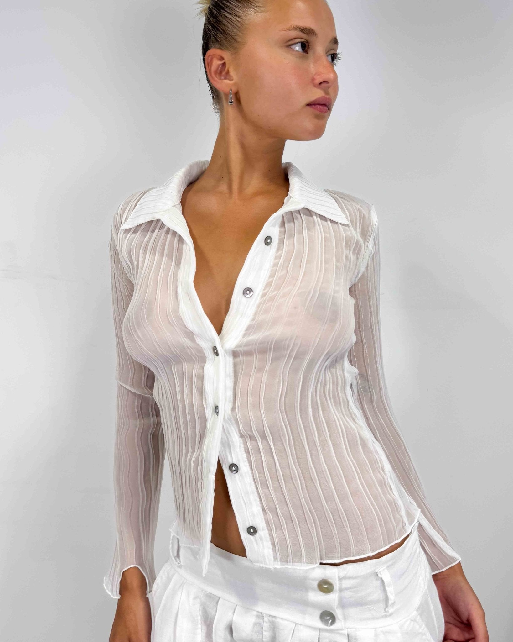 The Clarice blouse - rig vert
