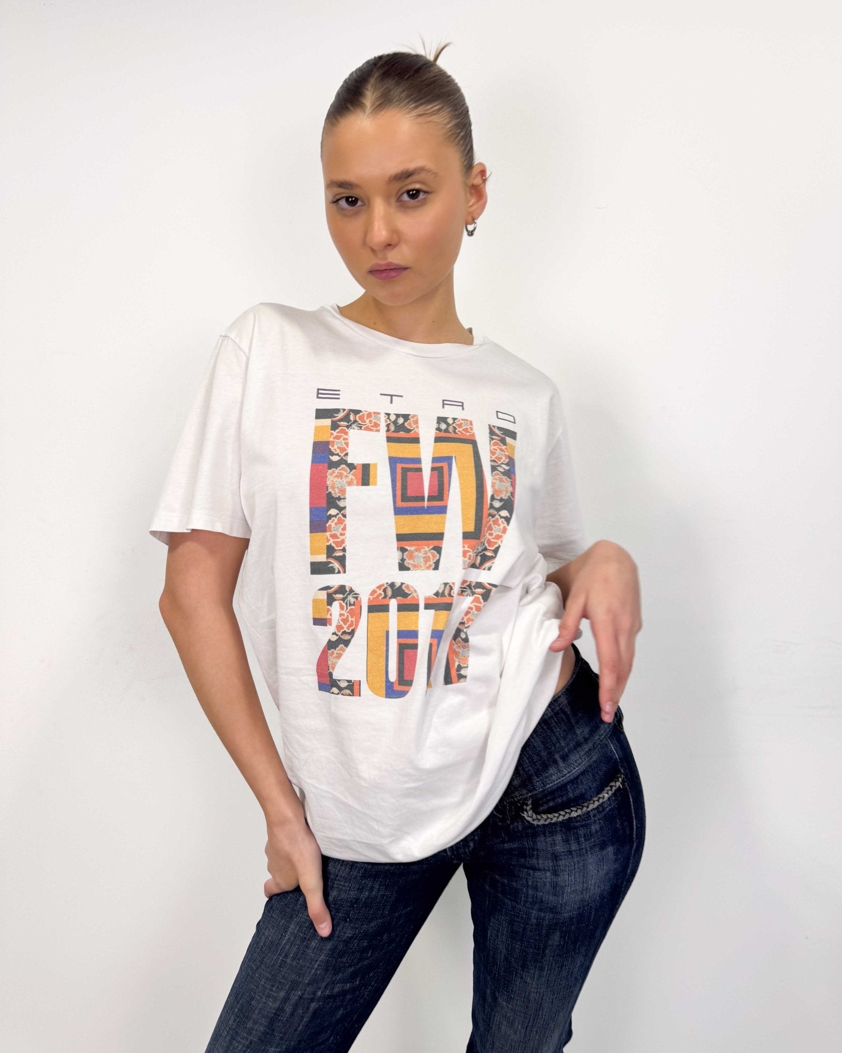 The Coline shirt by Etro - rig vert