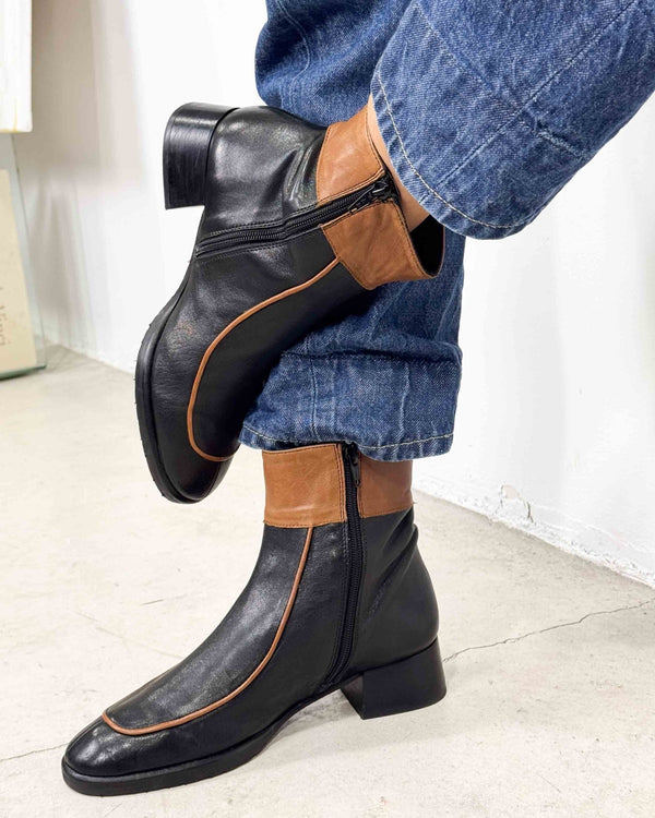 The Coral boots - rig vert