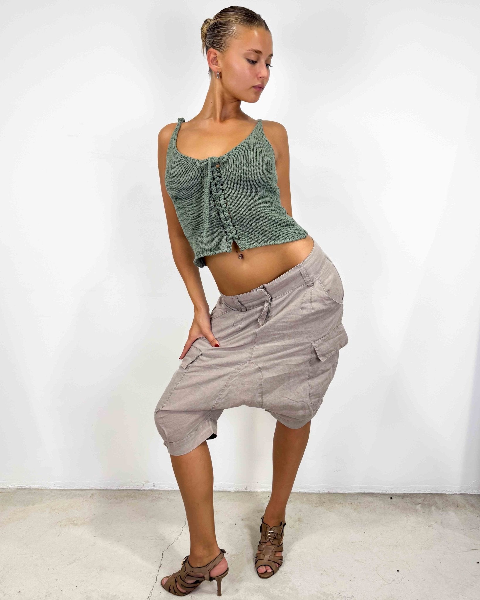 The Daria pants - rig vert