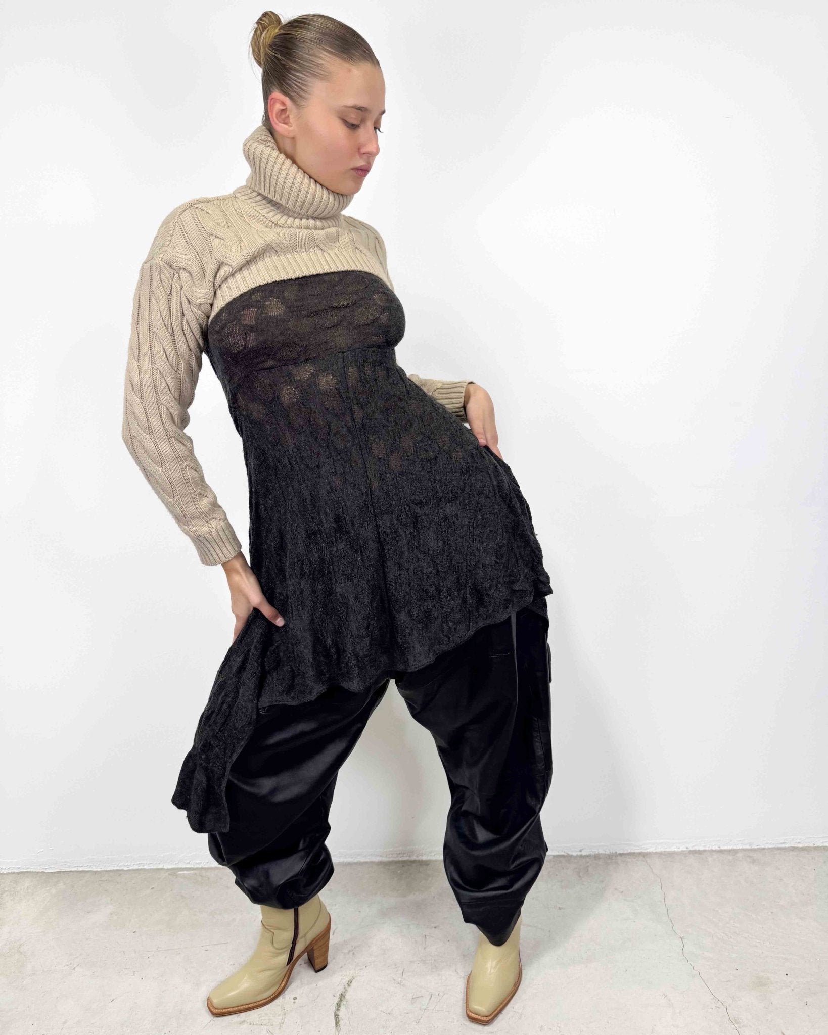 The Dulce knit top - rig vert