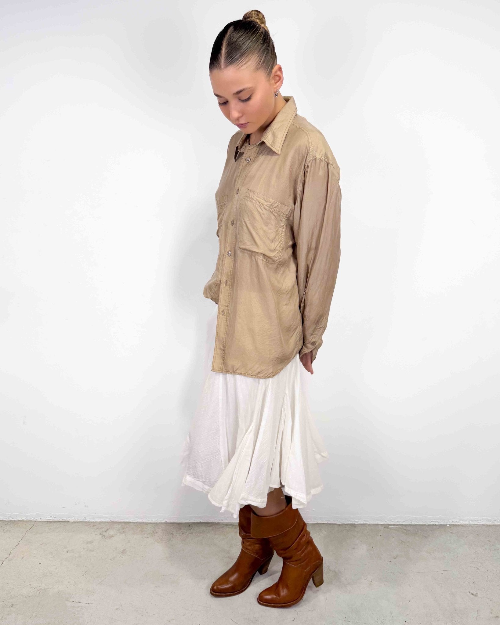 The Emille shirt - rig vert