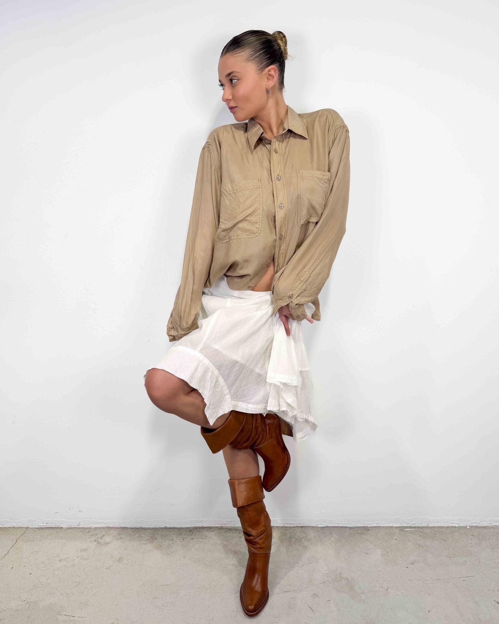 The Emille shirt - rig vert