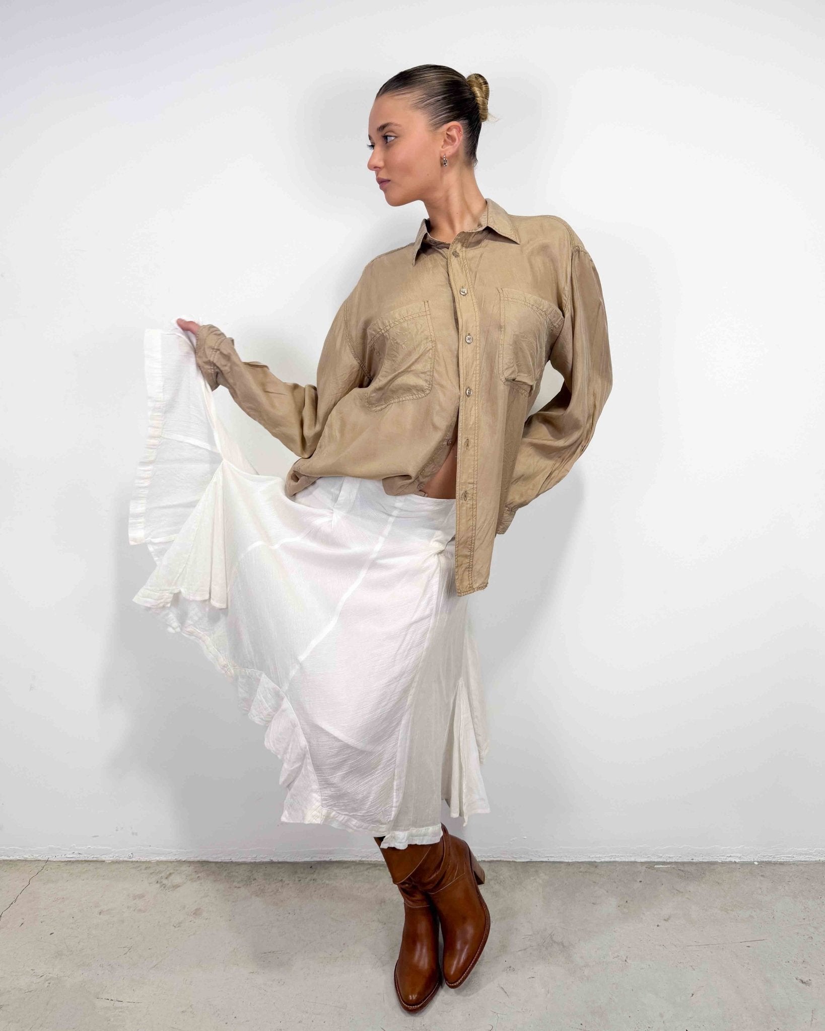 The Emille shirt - rig vert