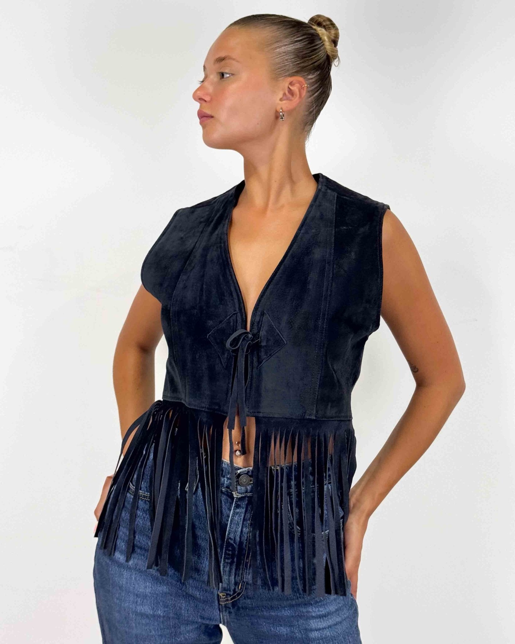 The Emmanuella vest - rig vert