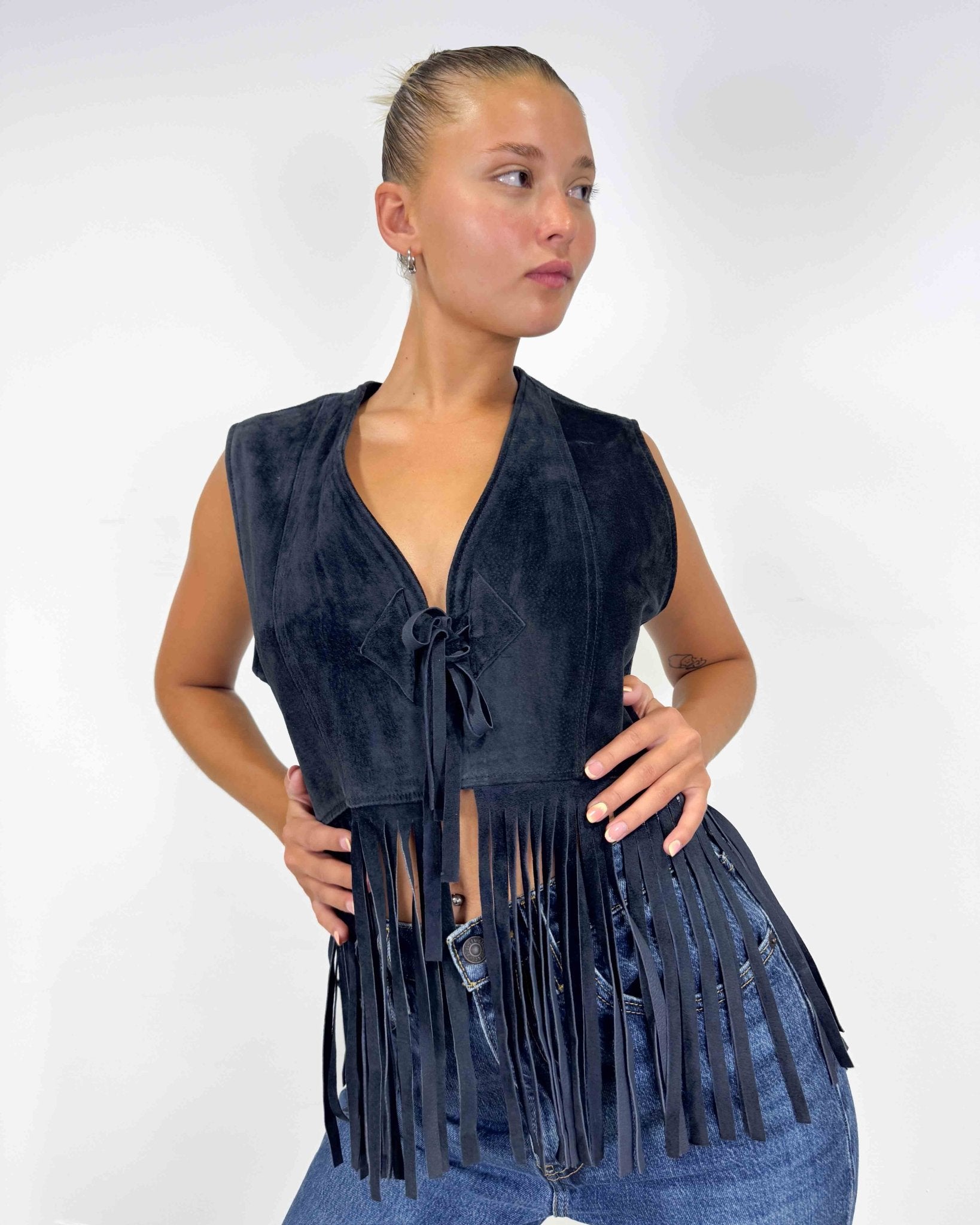 The Emmanuella vest - rig vert