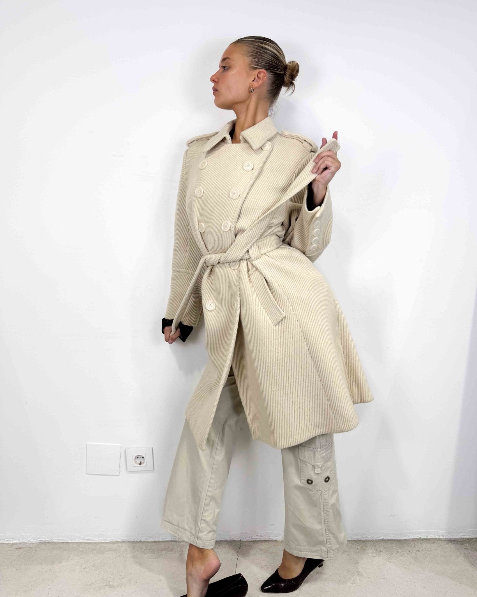 The Eva coat - rig vert