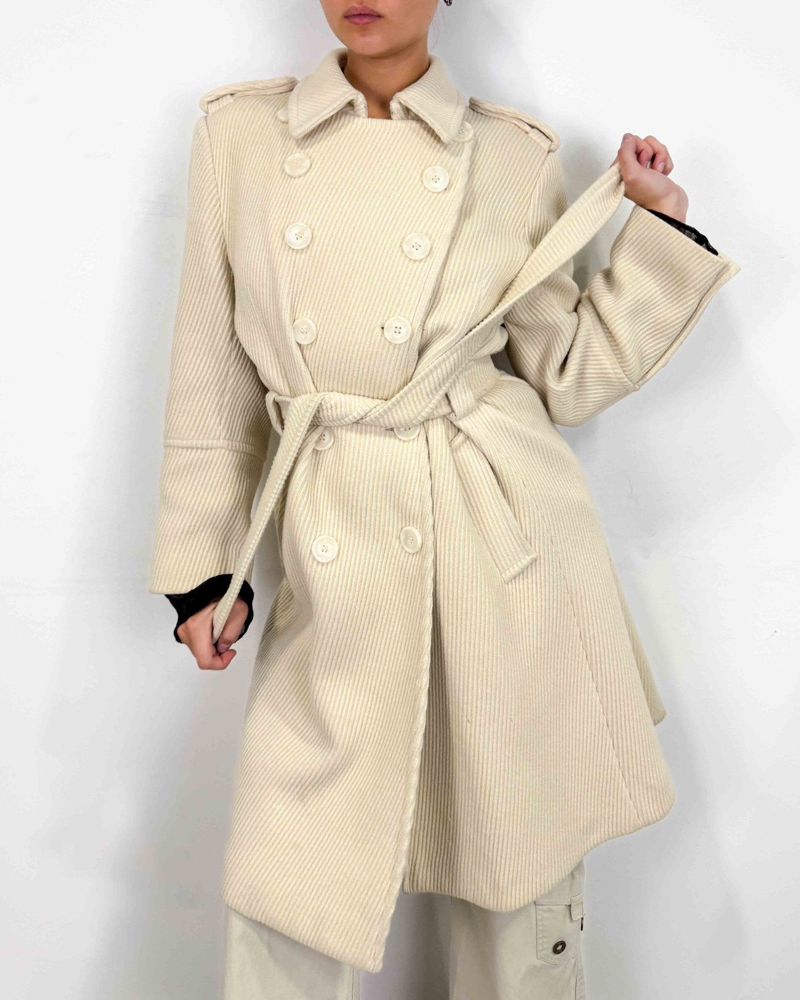 The Eva coat - rig vert