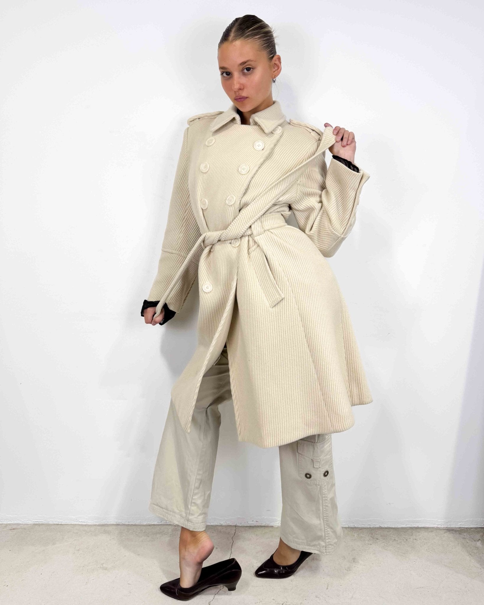 The Eva coat - rig vert