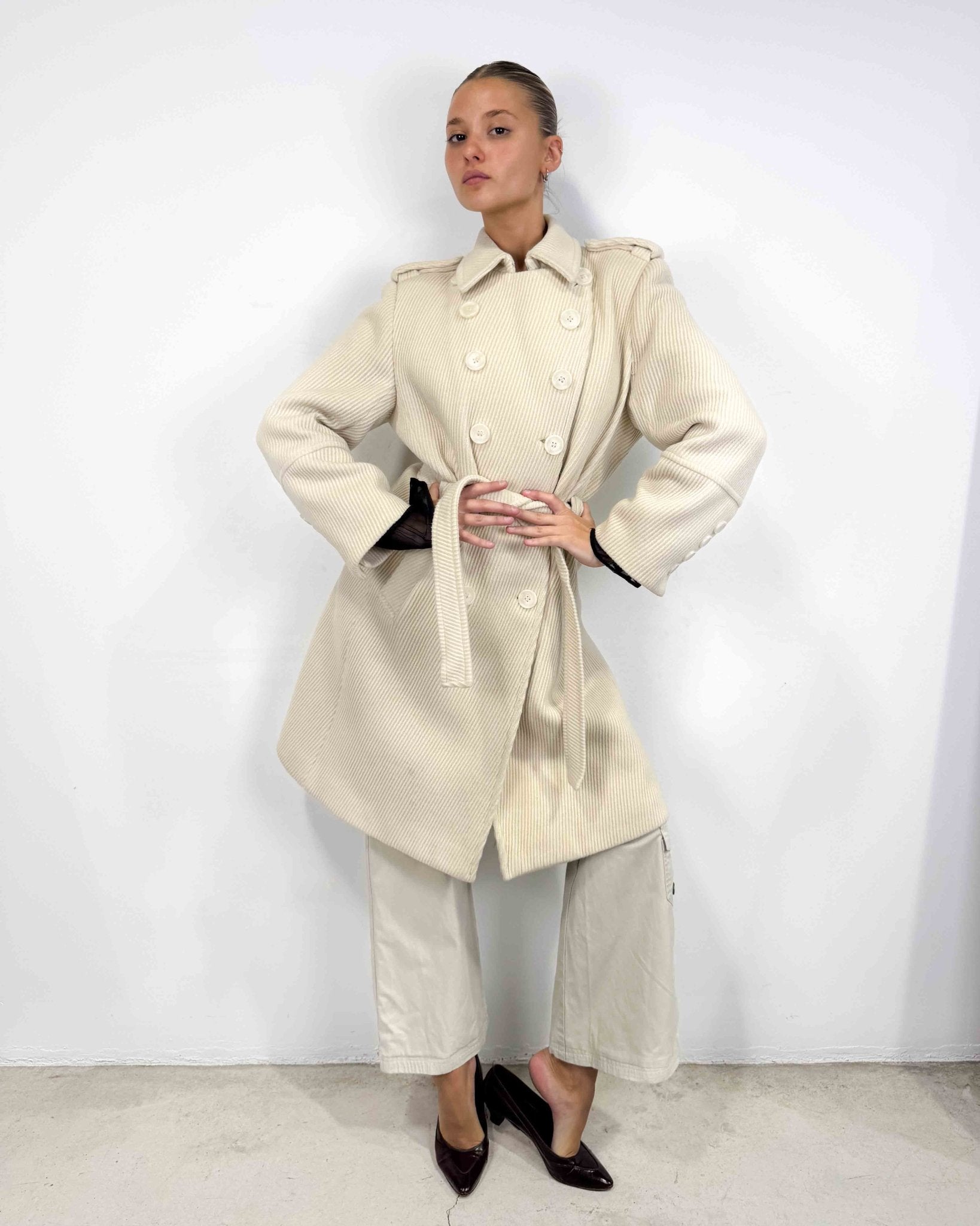 The Eva coat - rig vert