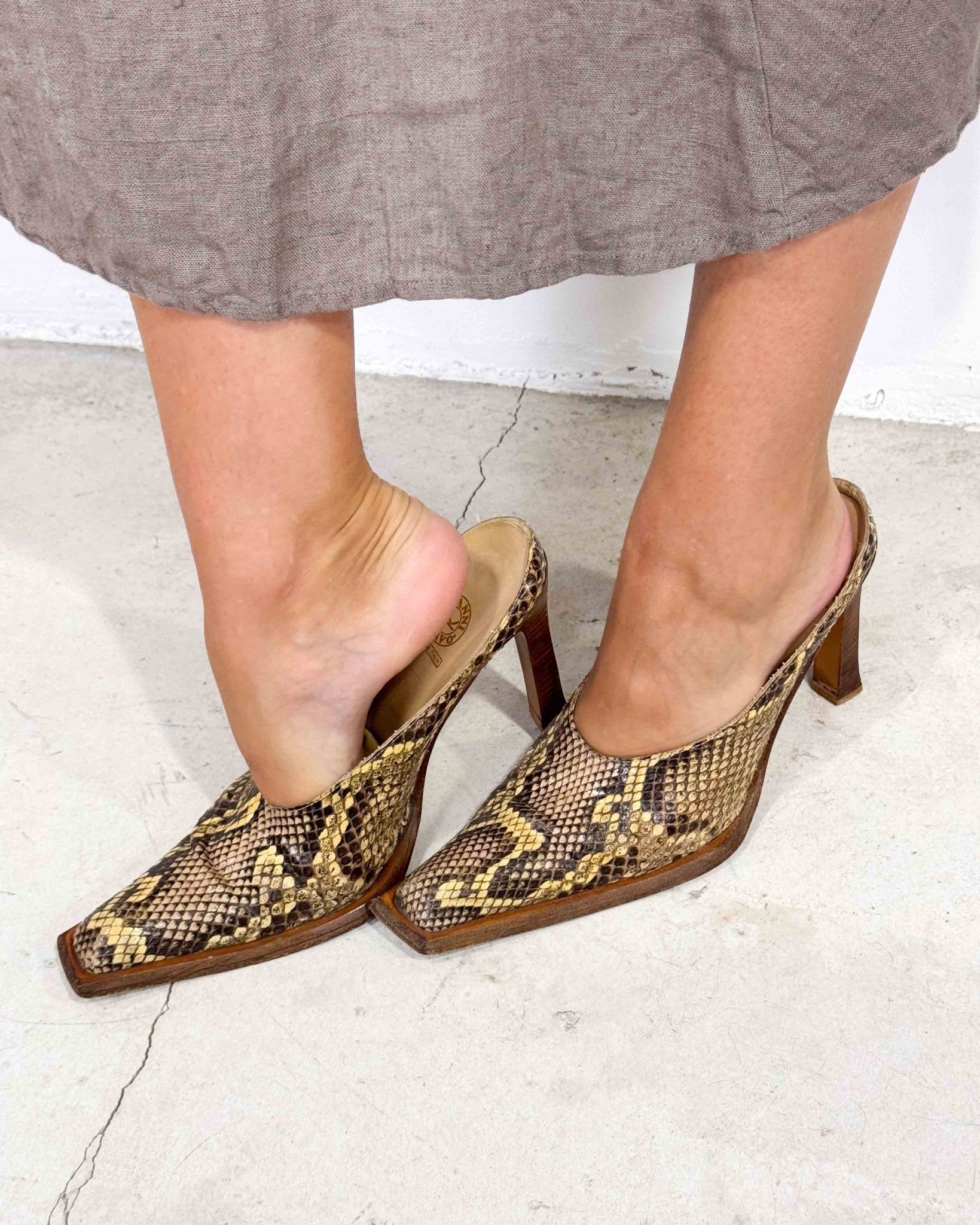 The Fani heels - rig vert
