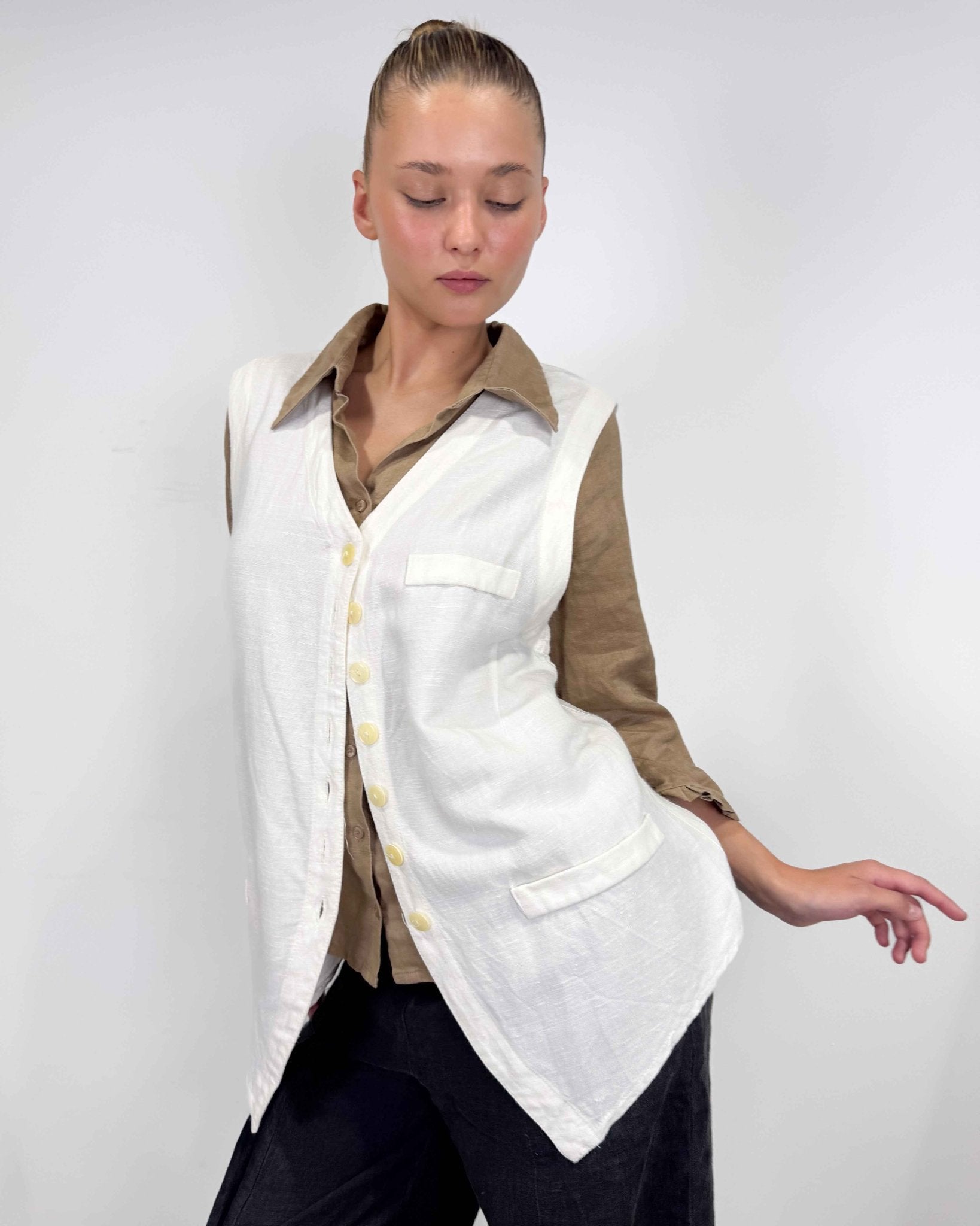 The Fanny vest - rig vert
