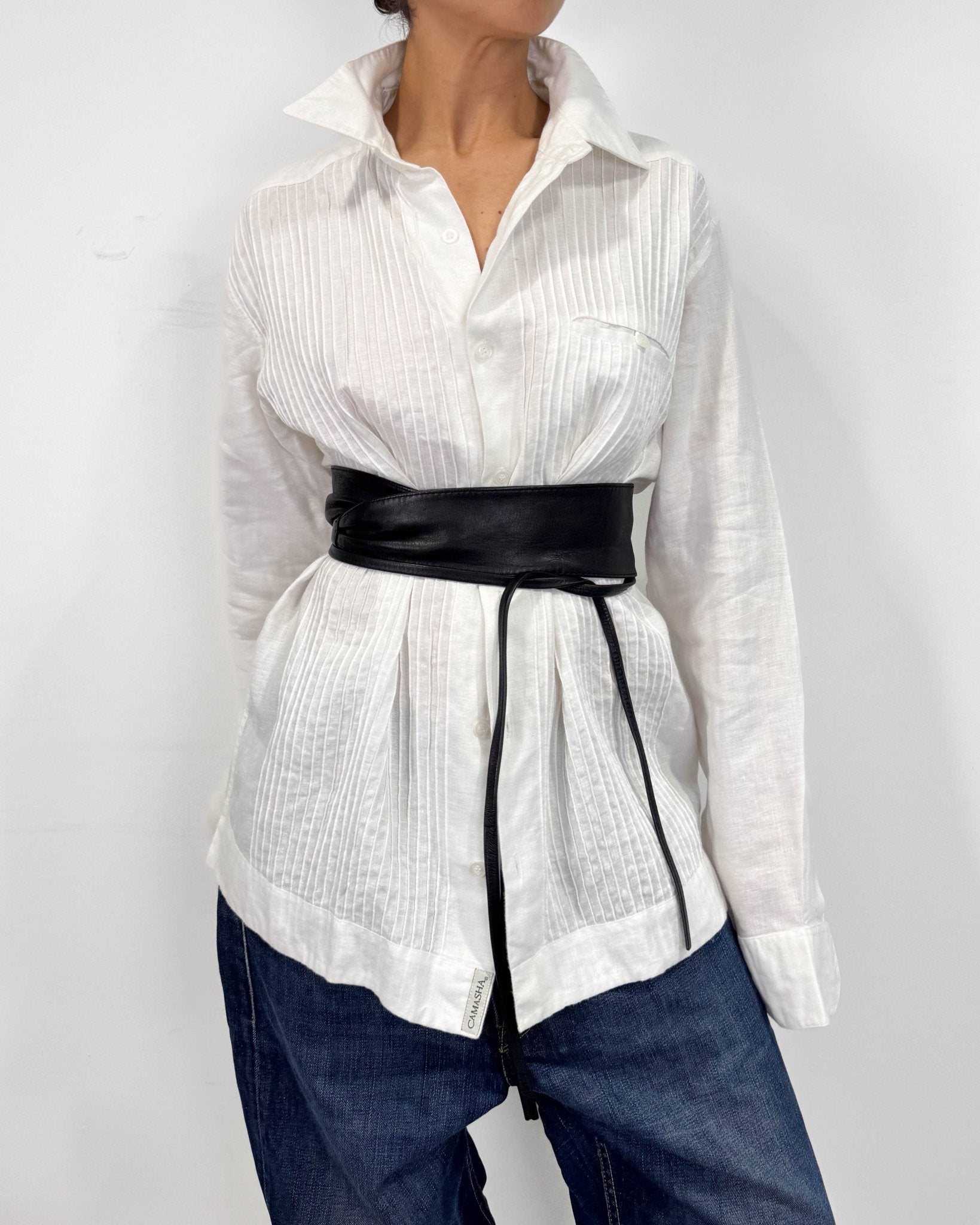 The Genoveva shirt - rig vert