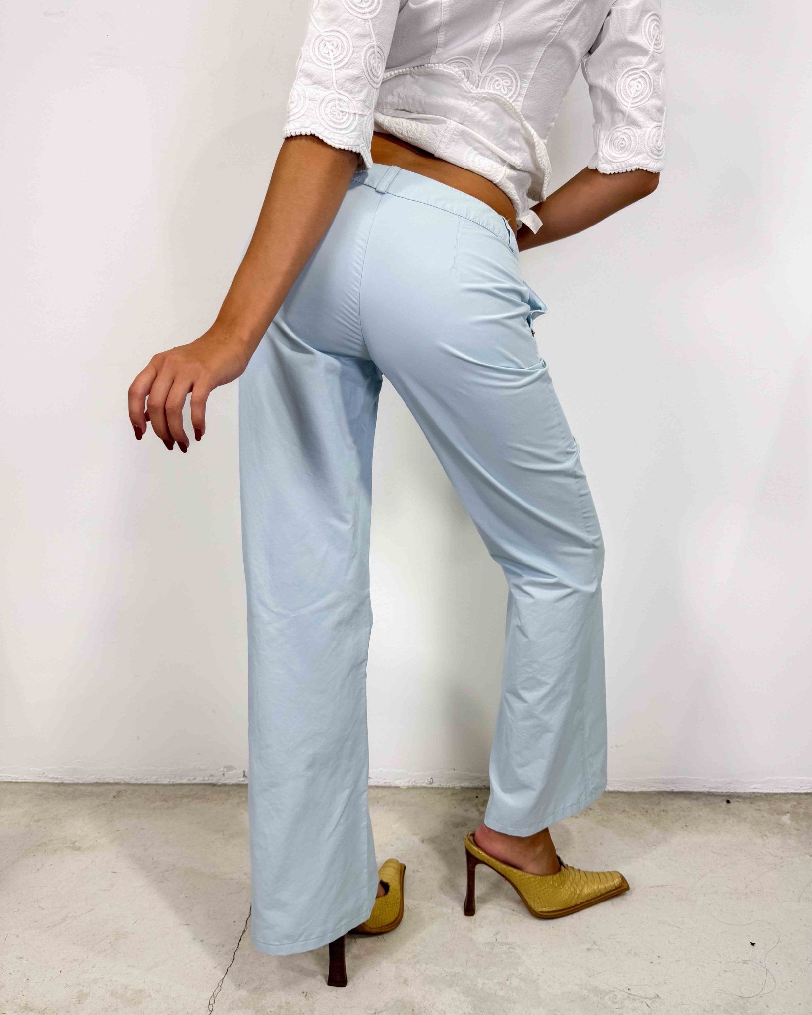 The Geraldine pants - rig vert