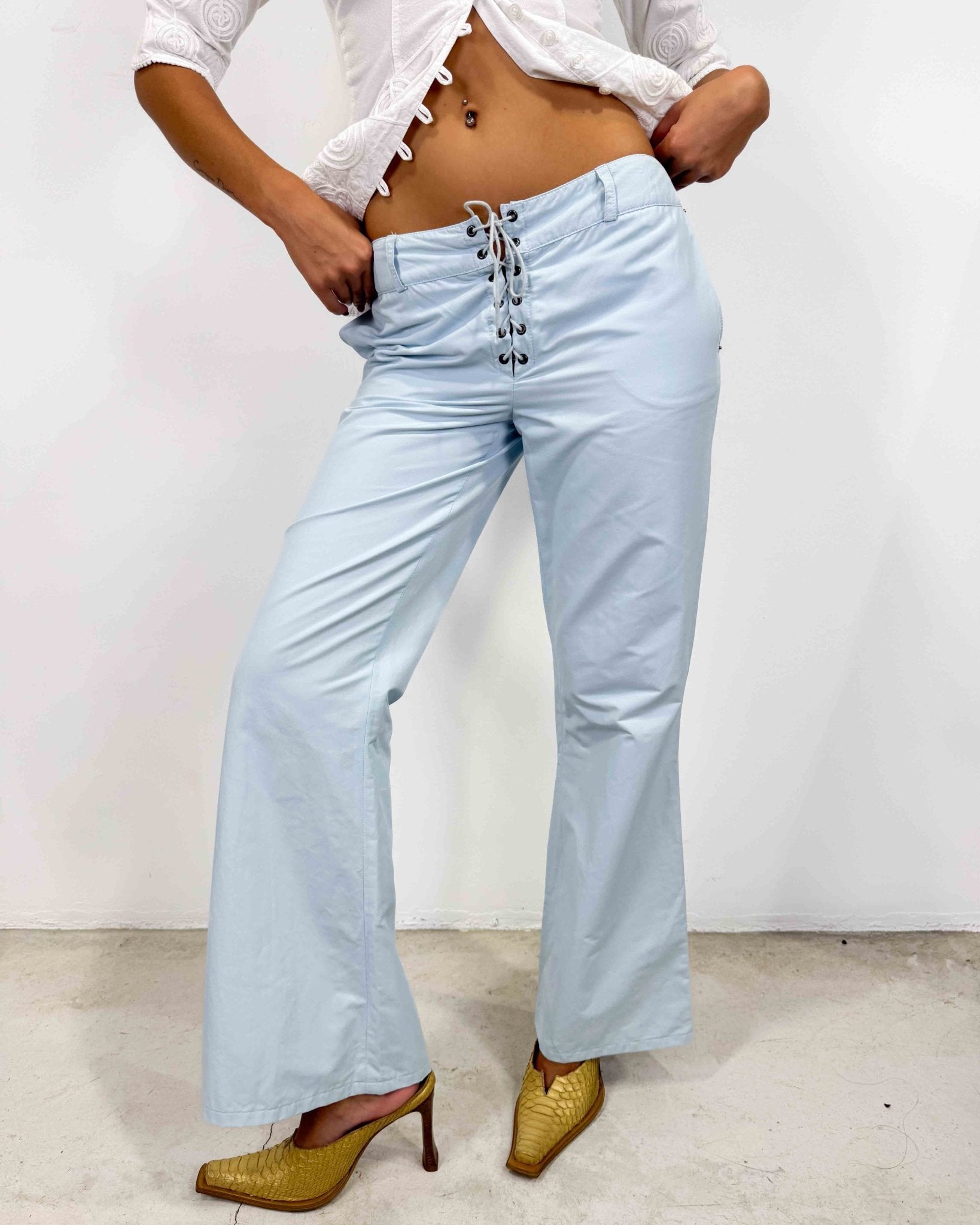 The Geraldine pants - rig vert