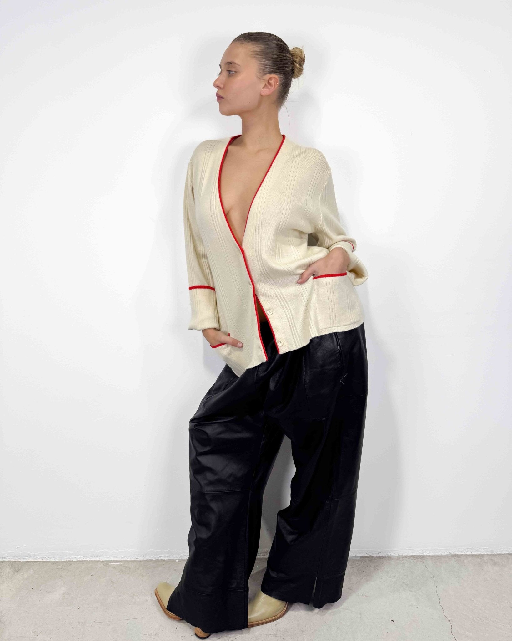 The Gina cardigan - rig vert