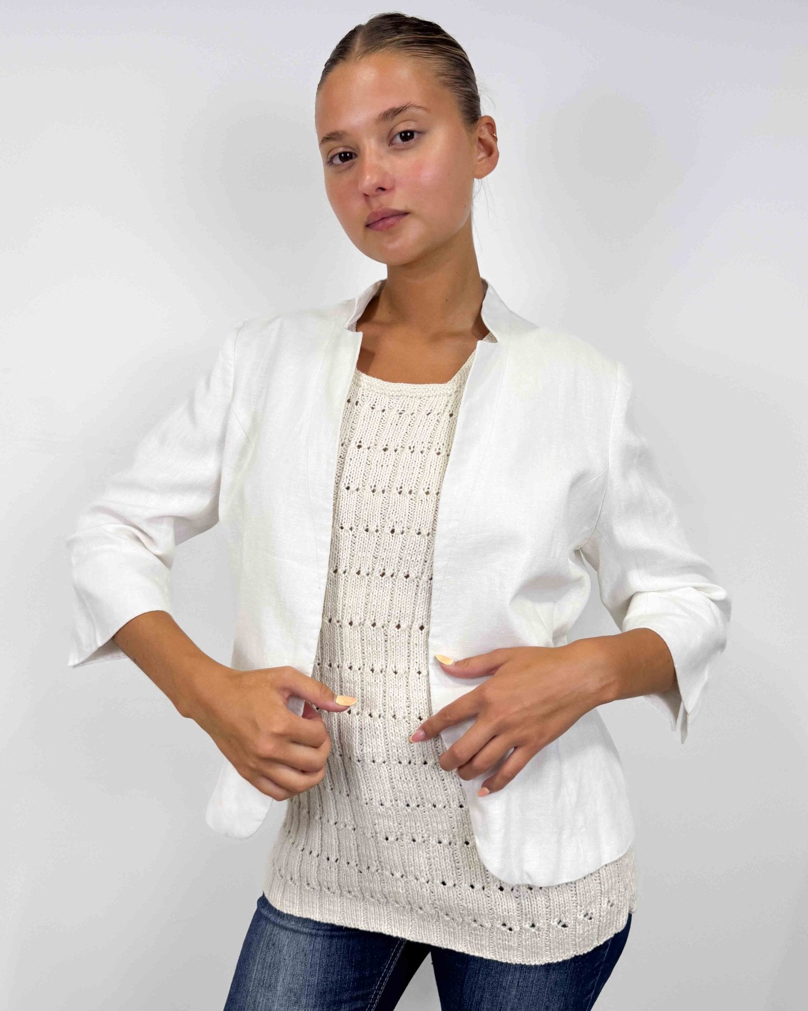 The Ginny blazer - rig vert