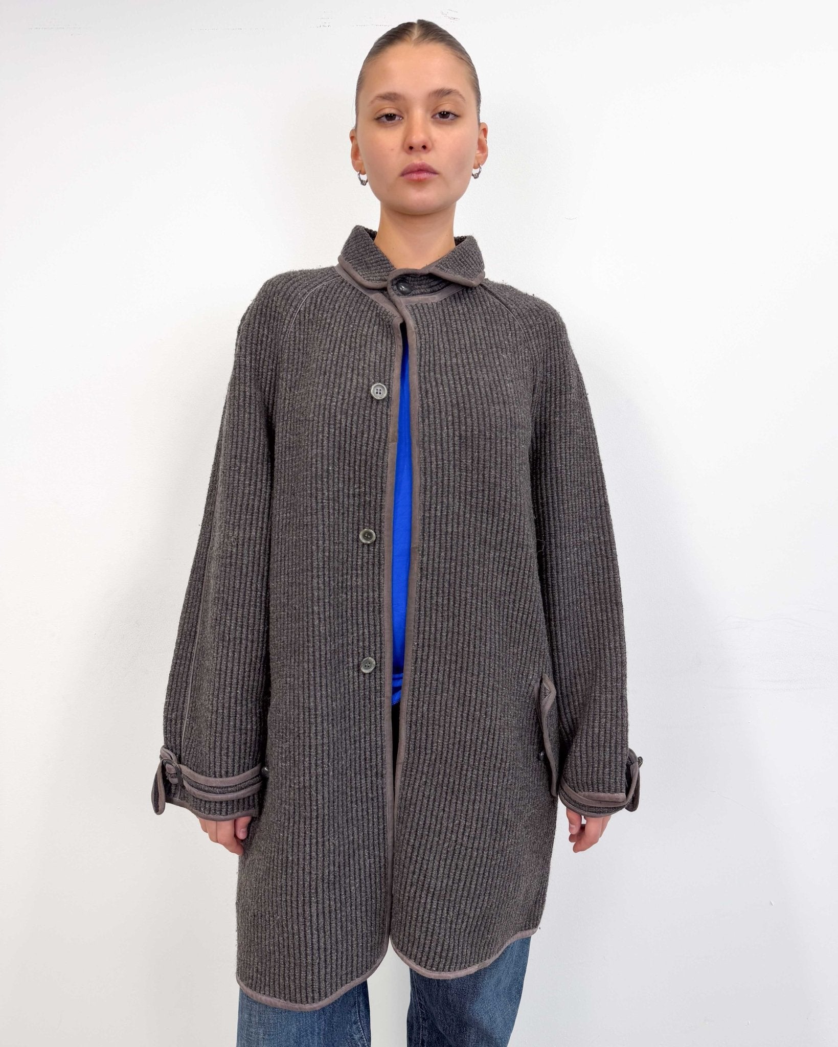 The Goretti coat by Gianni Versace - rig vert
