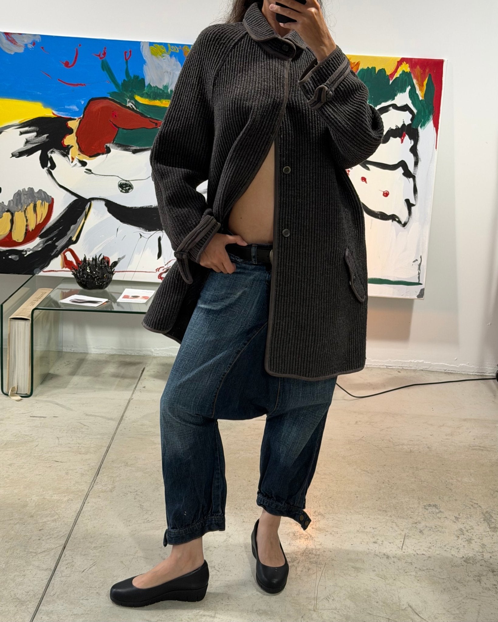 The Goretti coat by Gianni Versace - rig vert