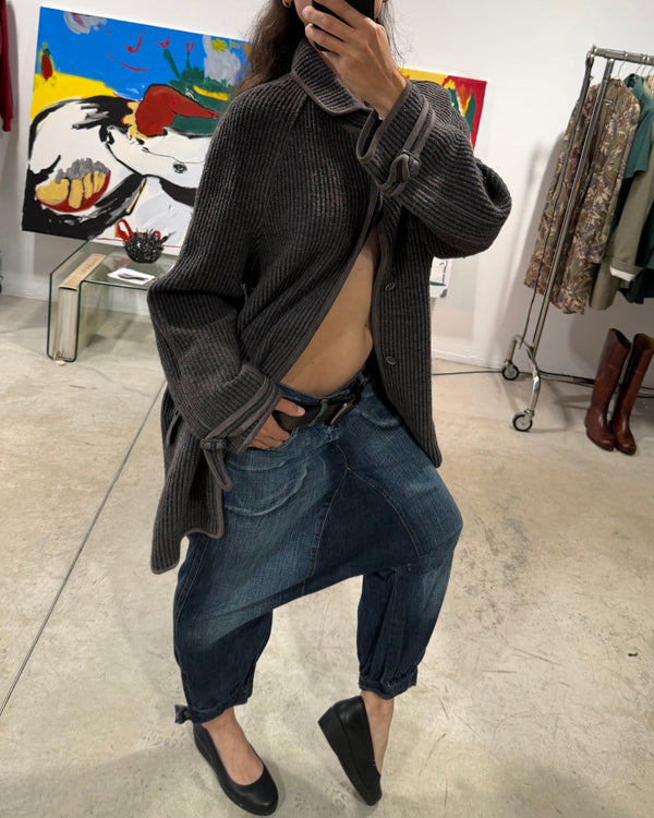 The Goretti coat by Gianni Versace - rig vert