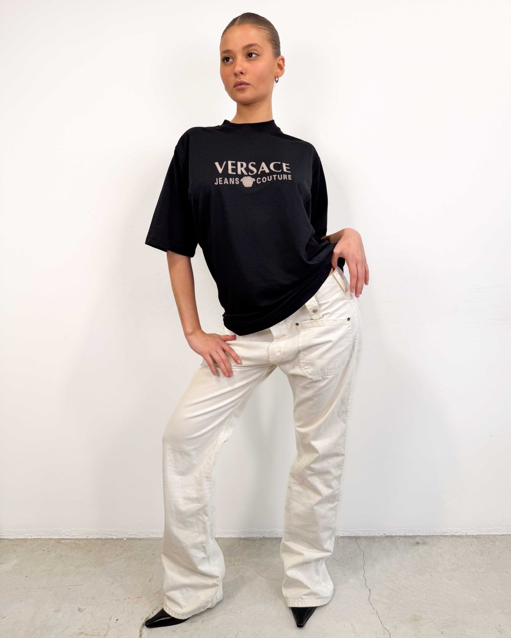 The Greta pants by Diesel - rig vert