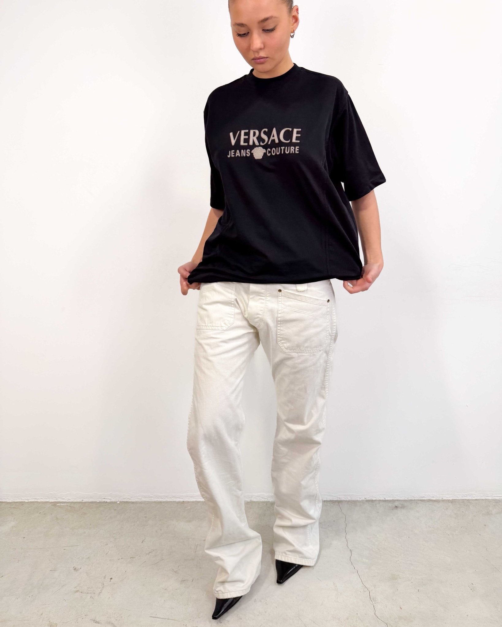 The Greta pants by Diesel - rig vert
