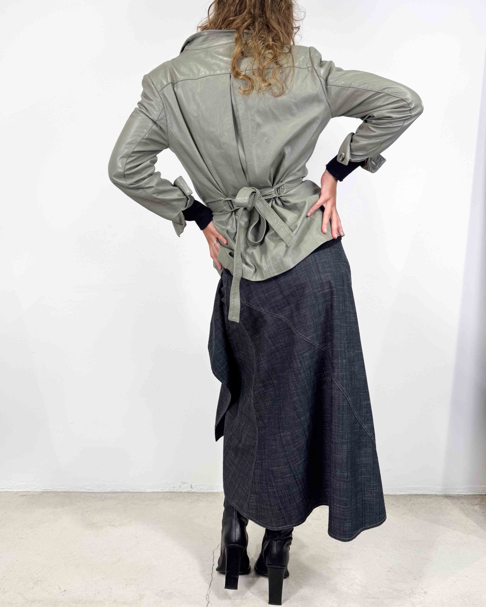 The Hallie skirt - rig vert