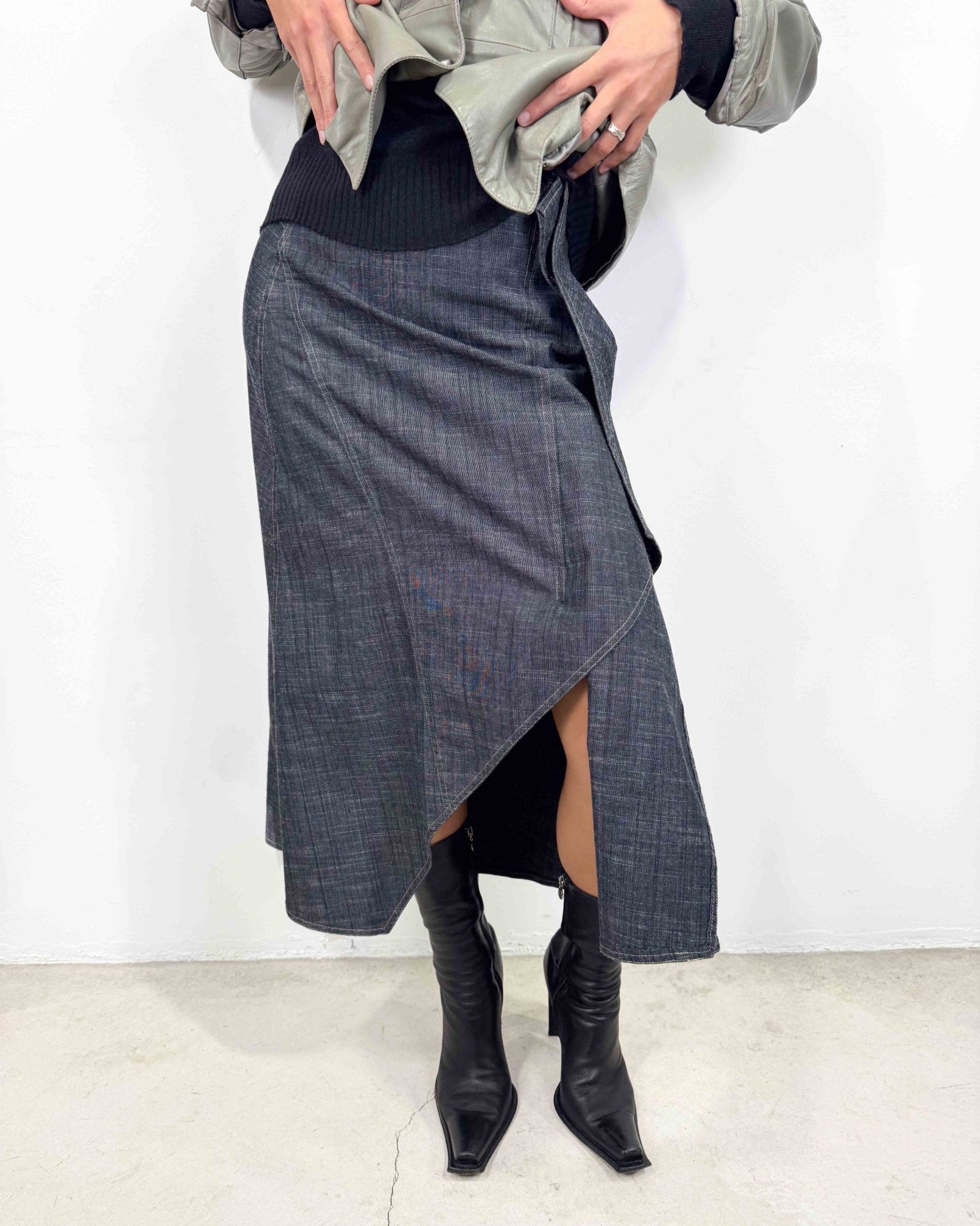 The Hallie skirt - rig vert