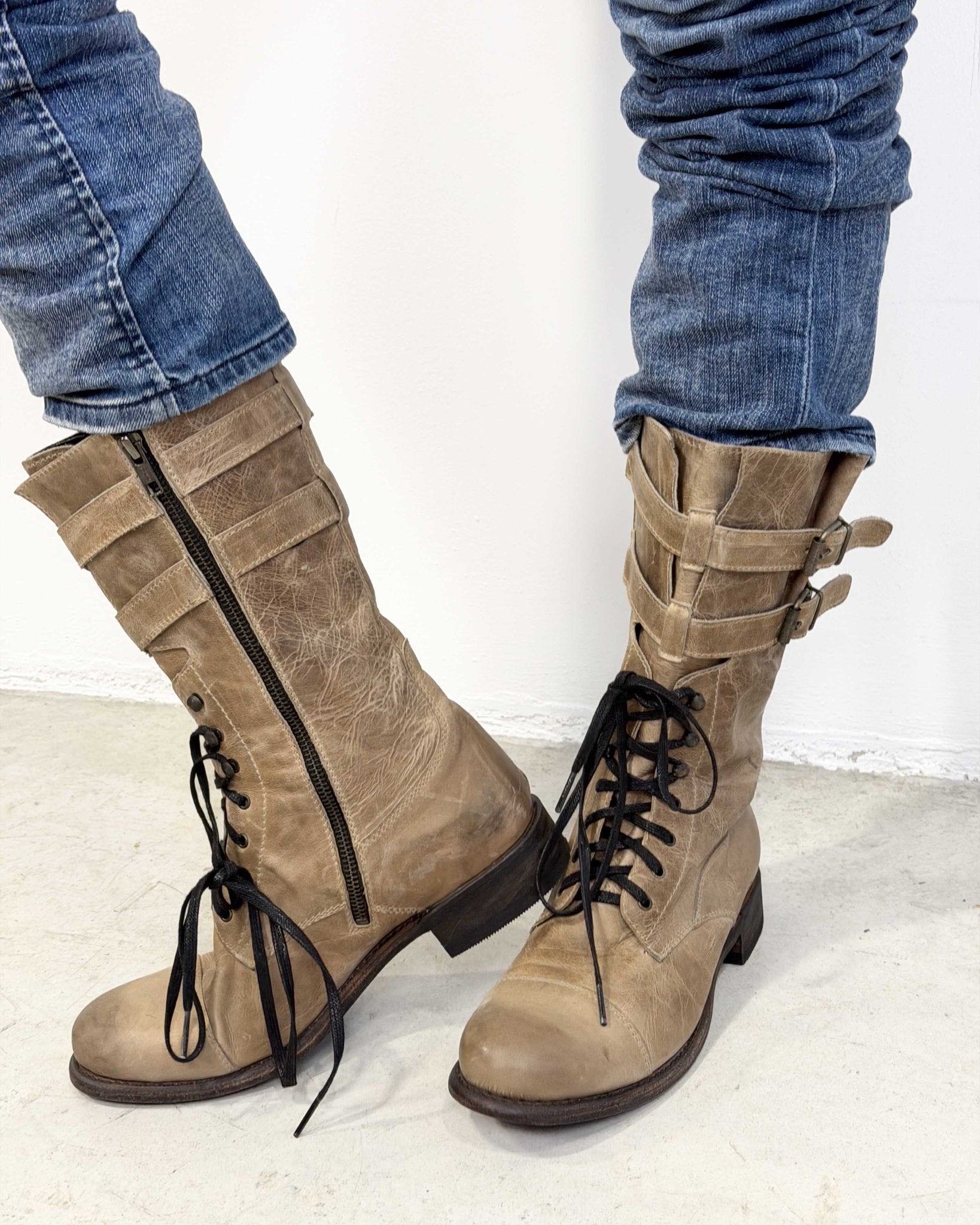 The Helga boots - rig vert