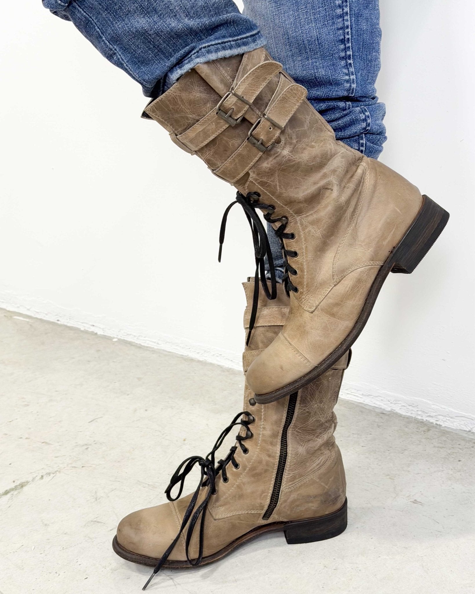 The Helga boots - rig vert
