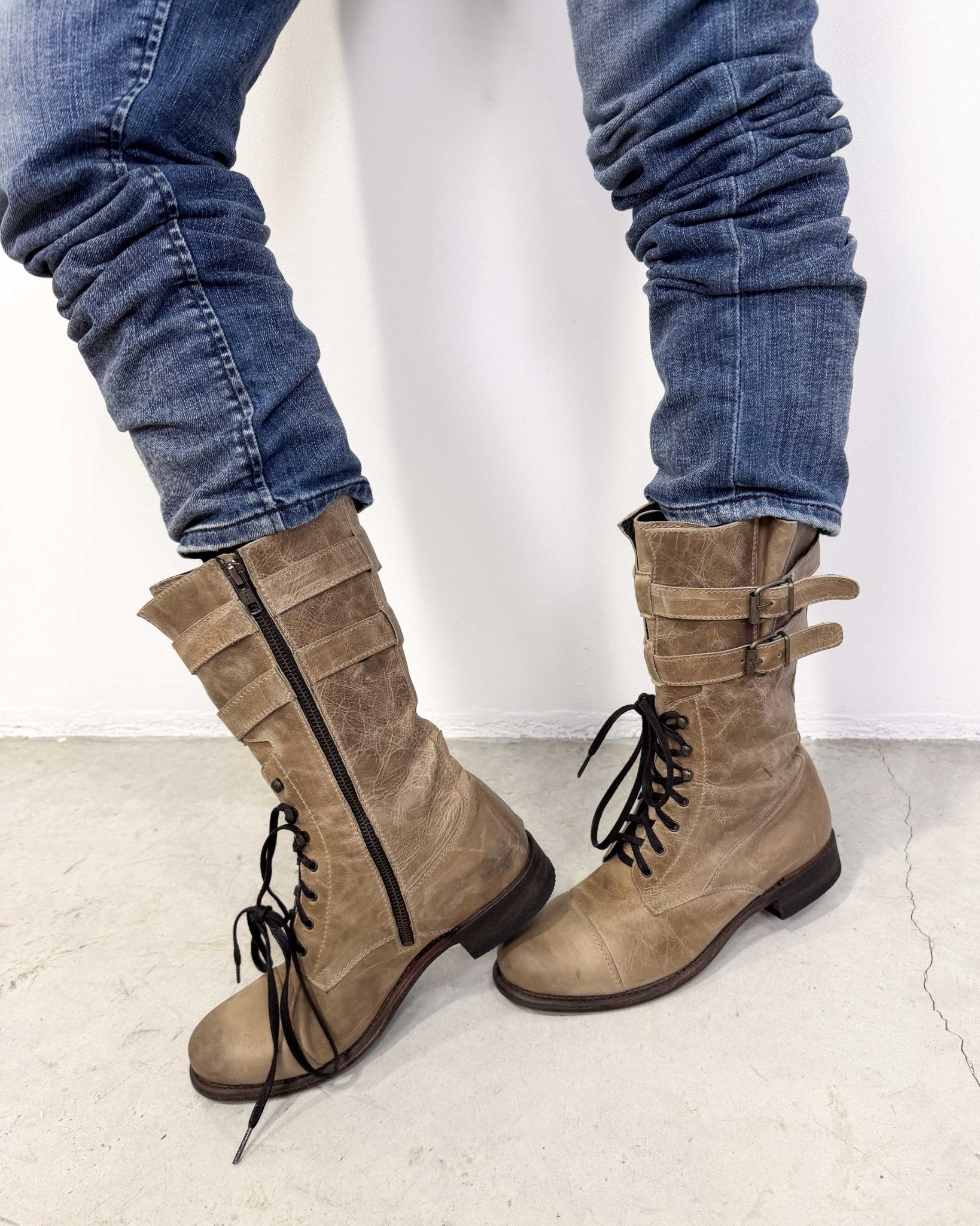 The Helga boots - rig vert