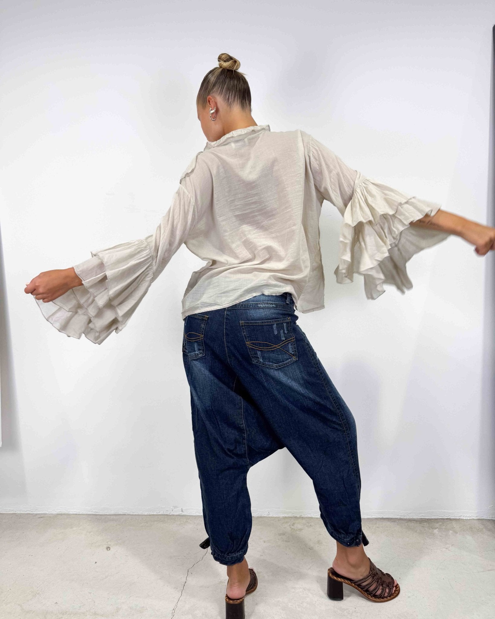 The Henriette top - rig vert
