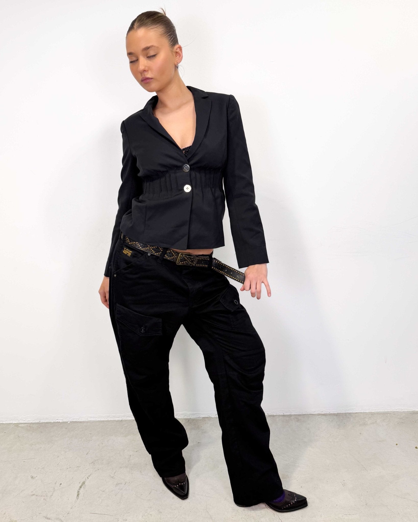 The Jadah blazer by Max&Co - rig vert