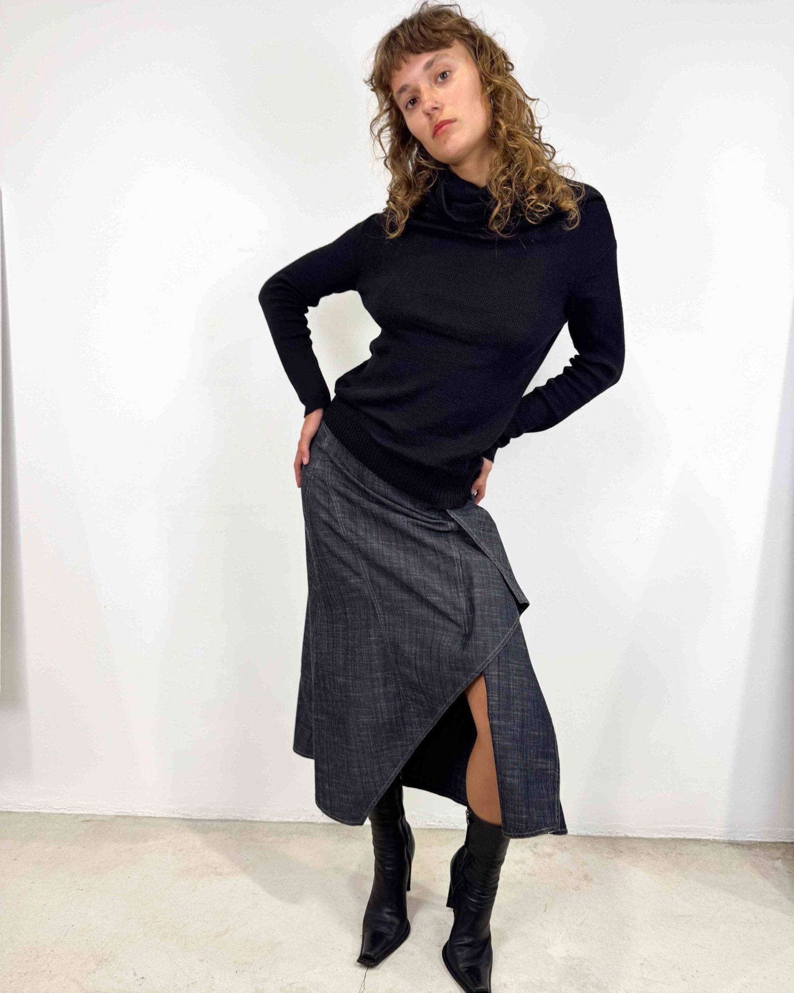 The Jana jumper by Sarah Pacini - rig vert