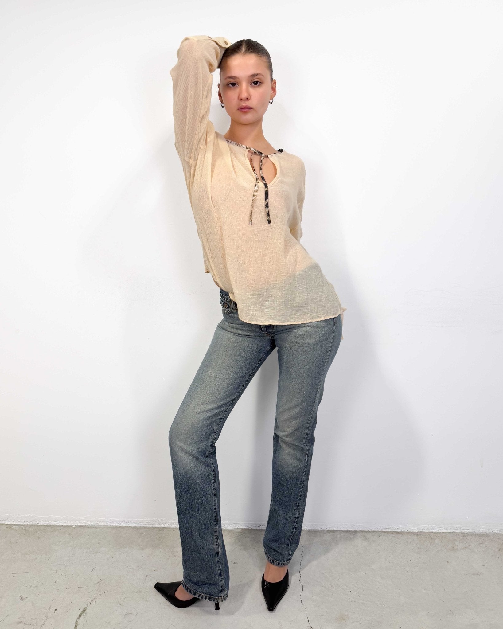 The Jasmina top by Cavalli - rig vert